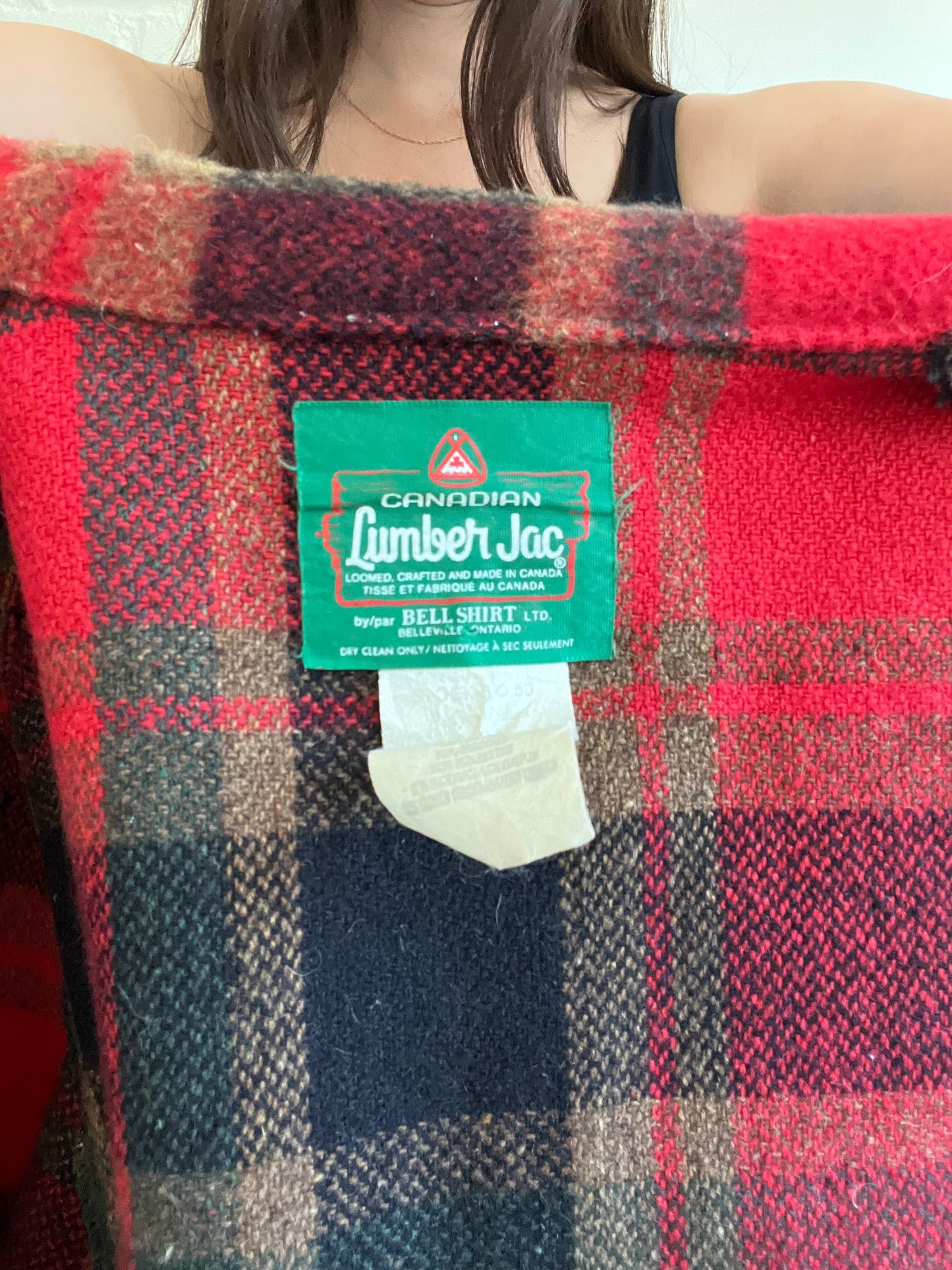 100% Wool Lumber Jac Shacket - Size M