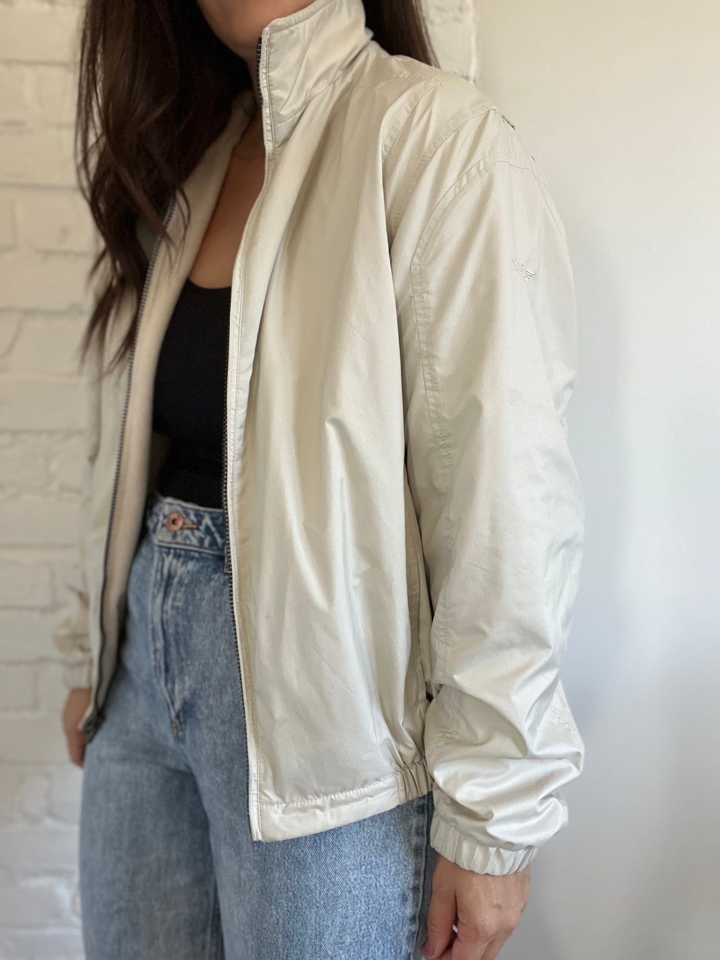 Beige Fleece Jacket - Size M/L