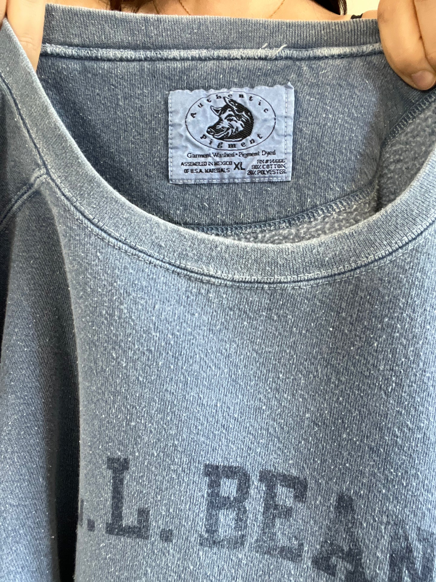 L.L Bean Crew Sweater  - Size XL
