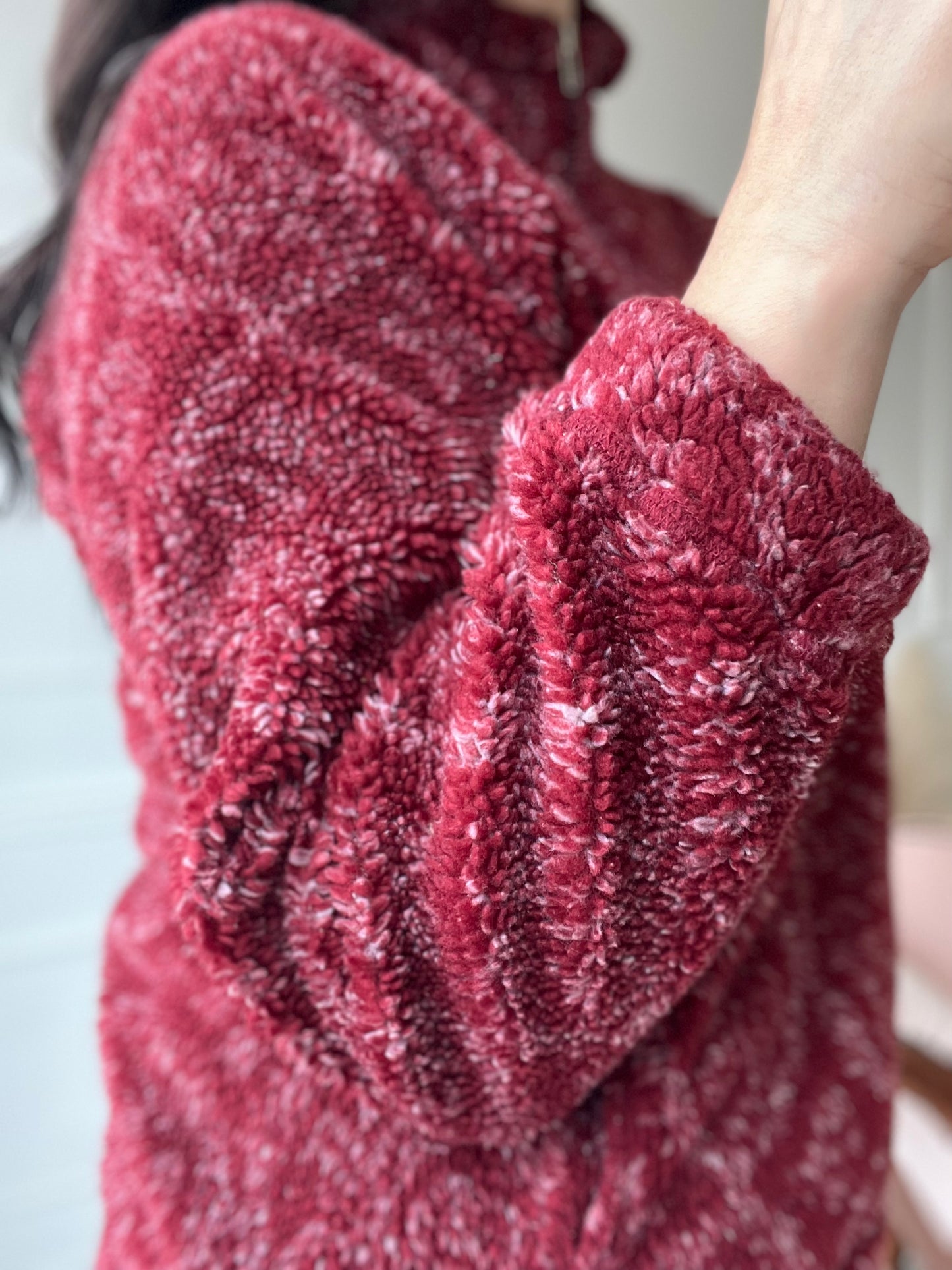 Vintage Patagonia Teddy Sherpa Pullover - Size S