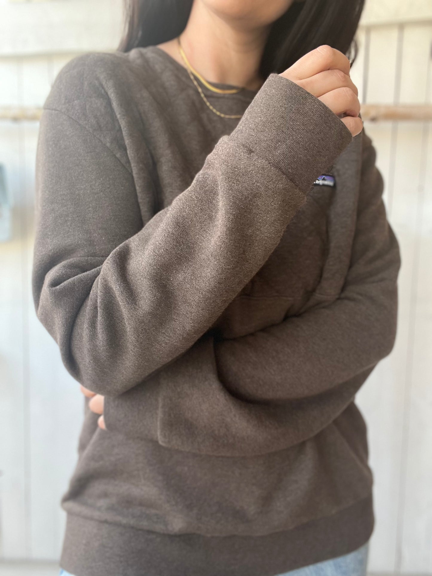 Quilted Patagonia Crewneck  - Size XL