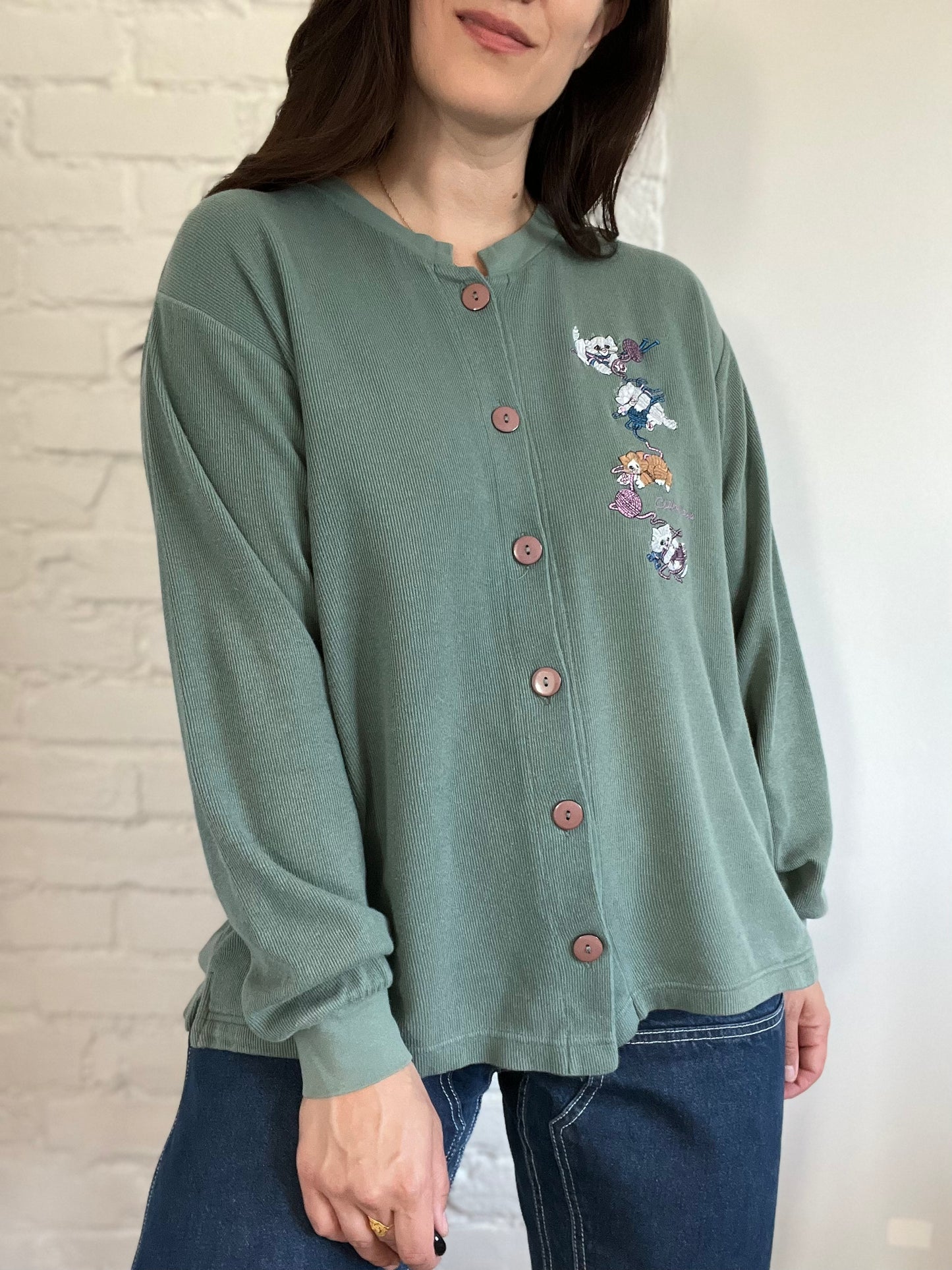 Cats Cottage Cove Sweater - Size M/L