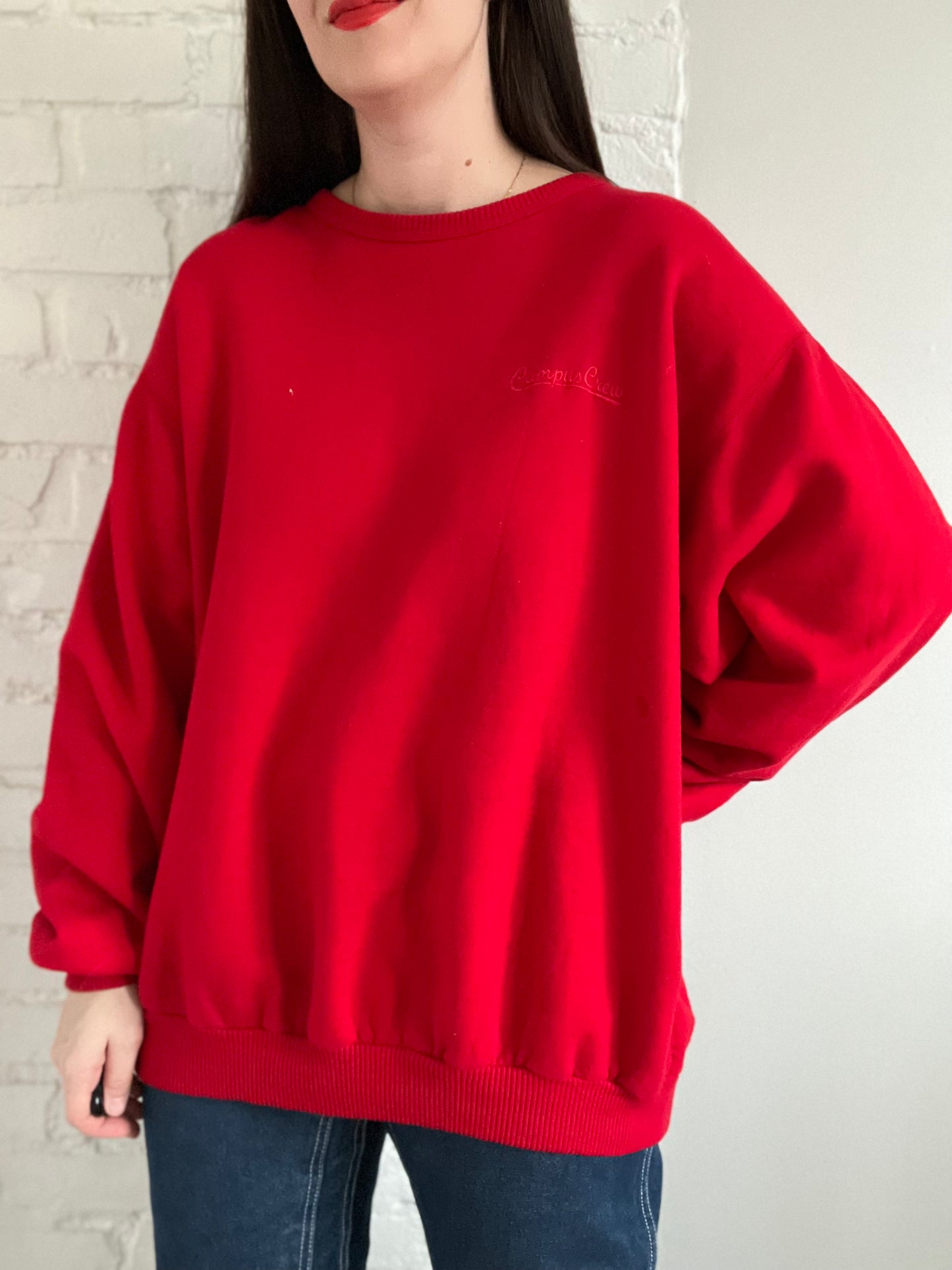 Original Campus Crew Crewneck Sweater - XL