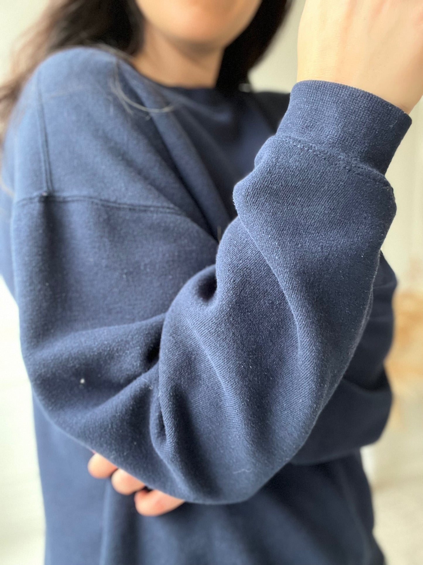 Loon Cattails Embroidered Crewneck - Size L/XL