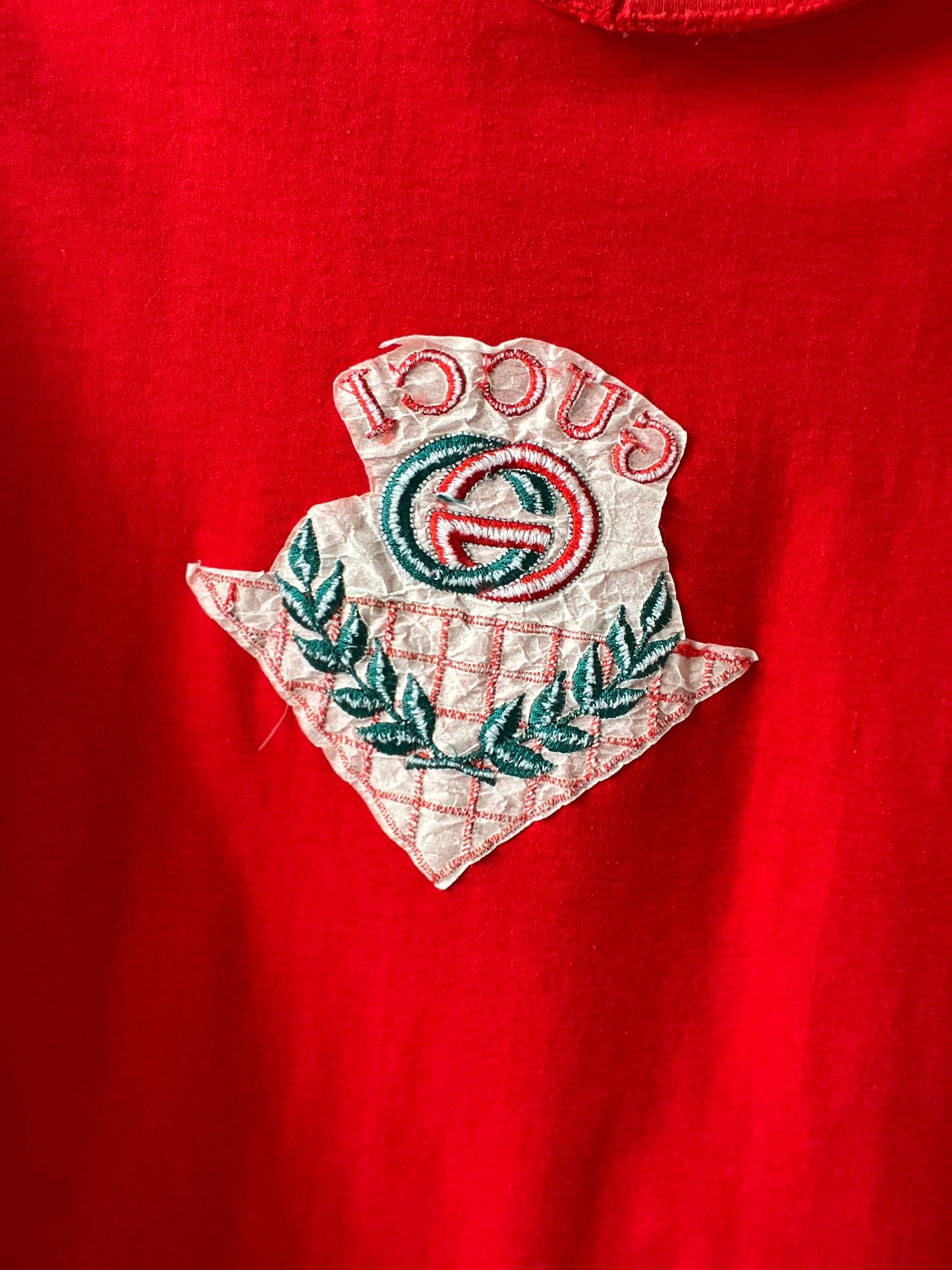 Vintage GUCCI Crested Unisex Polo Shirt - Size S-L