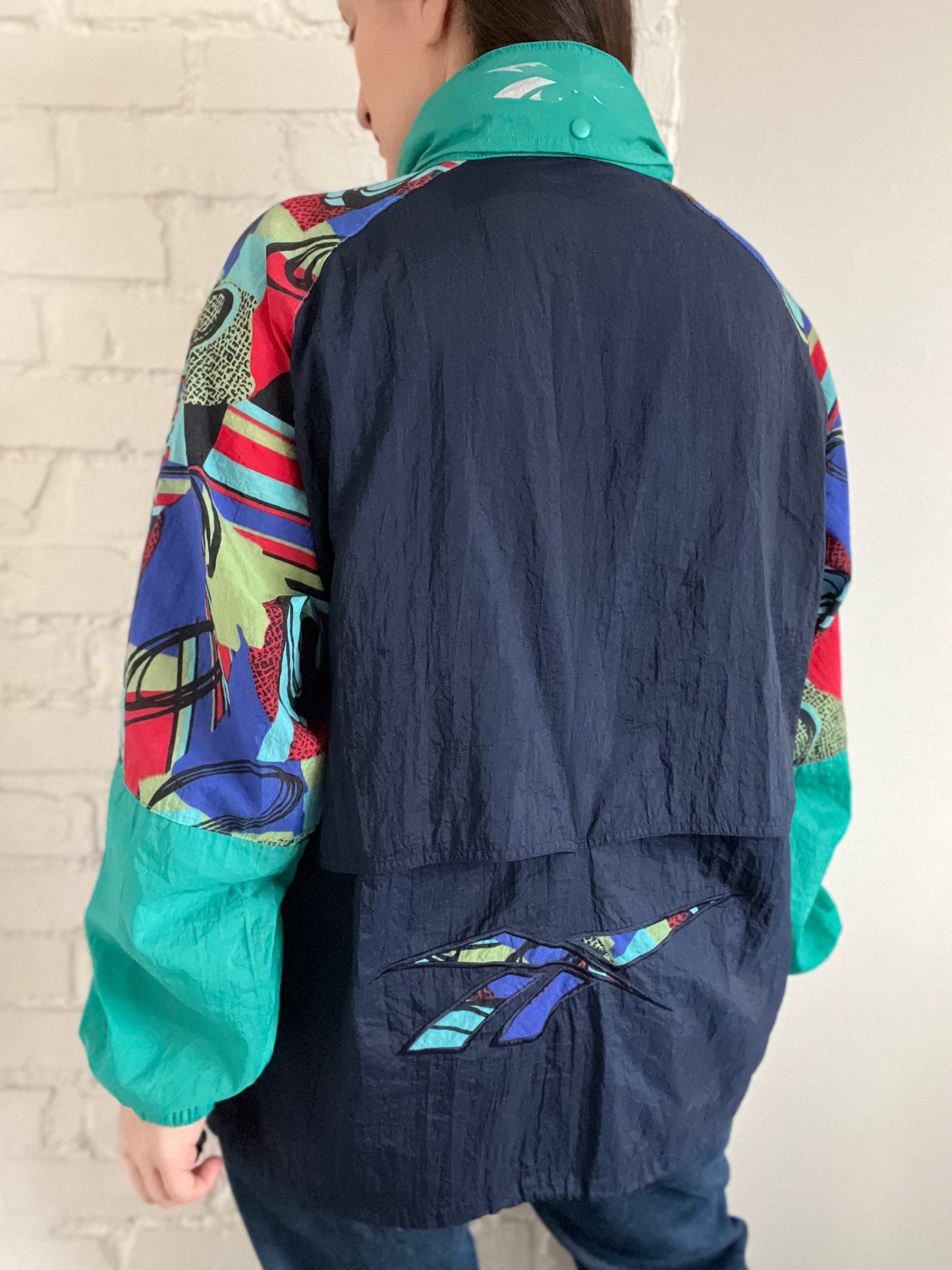90s Reebok Track Pullover Jacket - XL