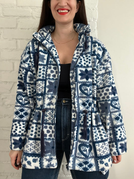 Cottage Style Love Fleece - L