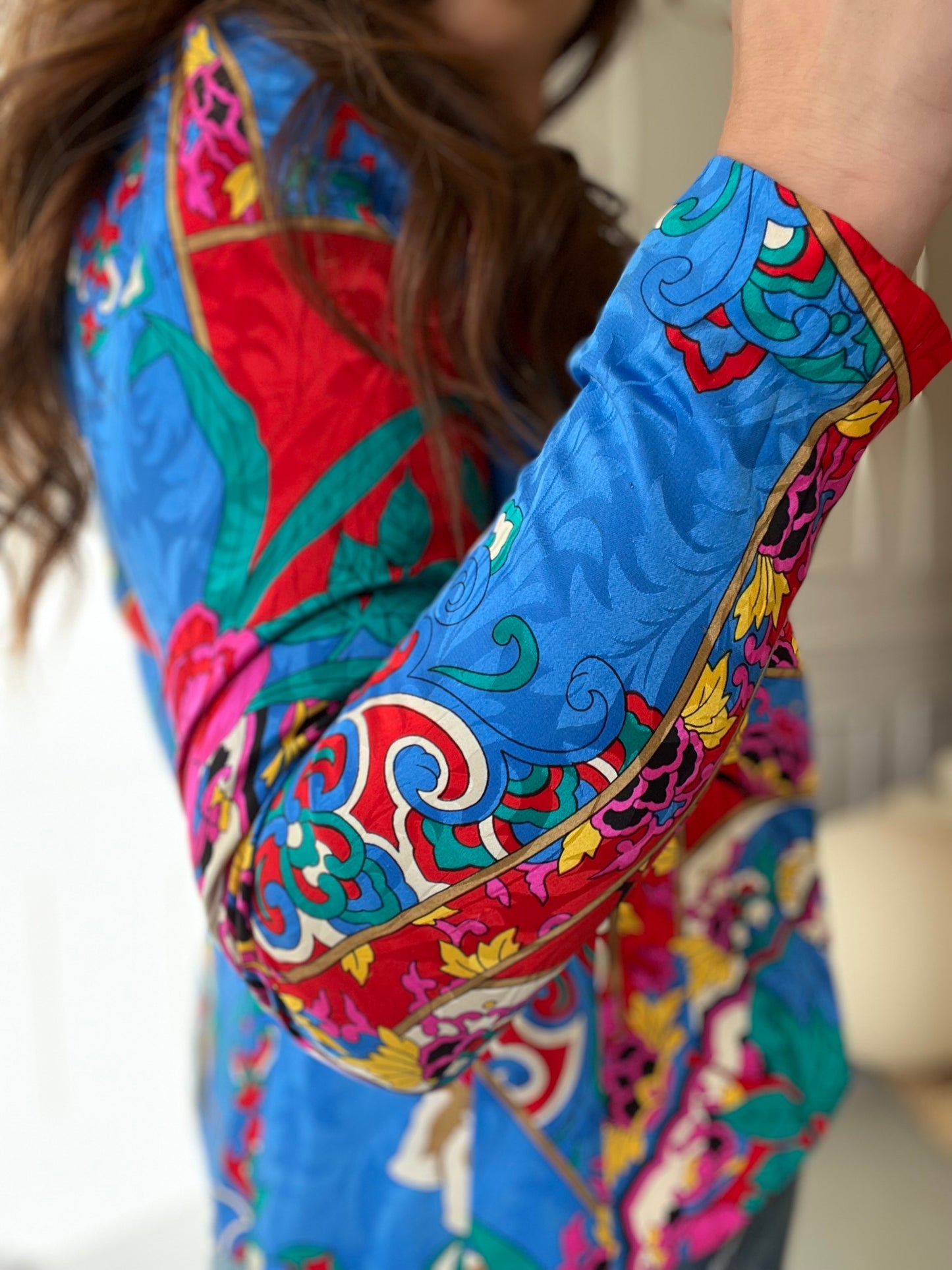 Anne Crimmins for Umi Collections Silk Top - Size 4