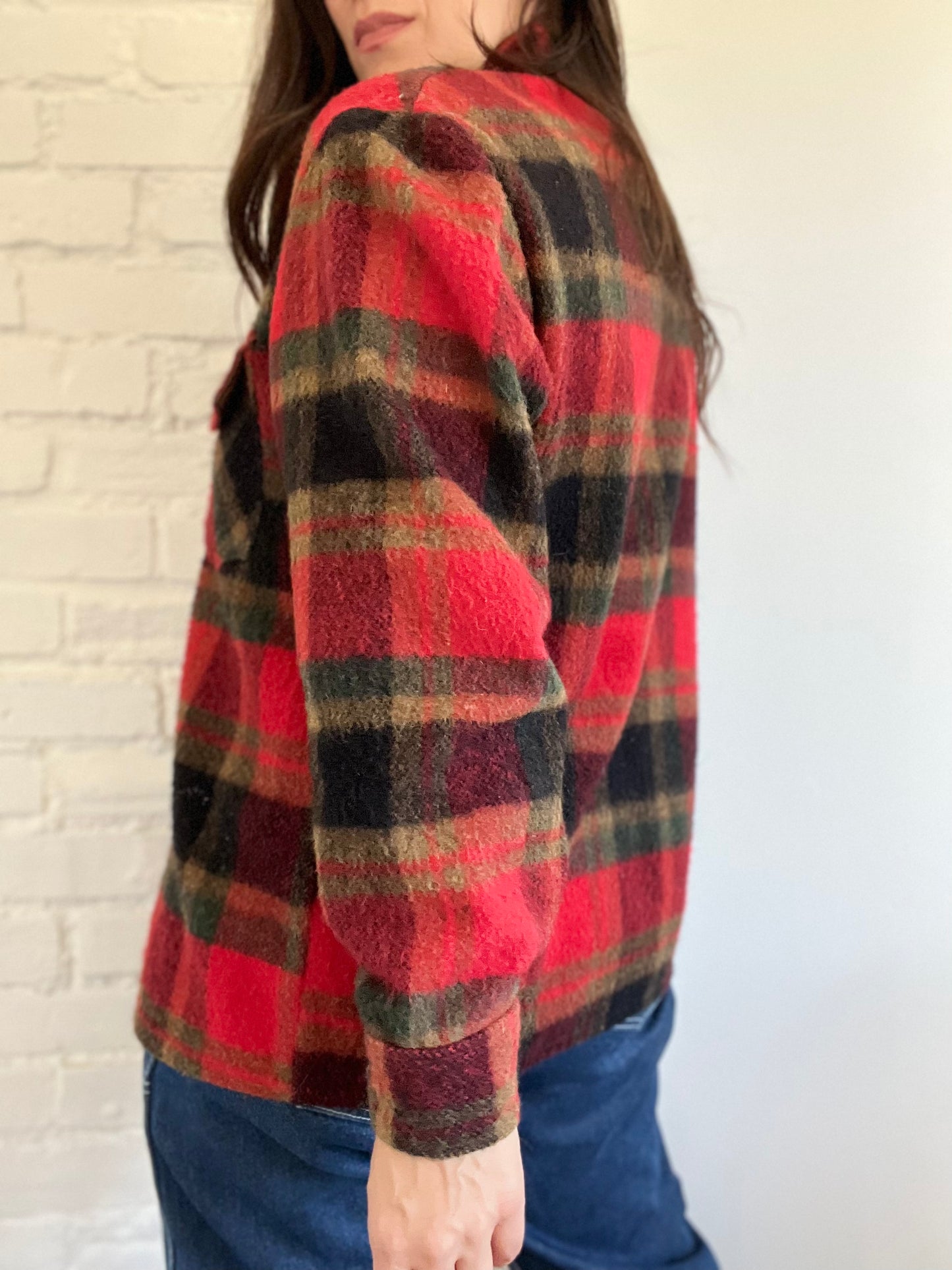 100% Wool Lumber Jac Shacket - Size M
