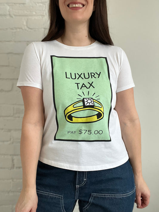 Monopoly Luxury Tax T-shirt - Women's L