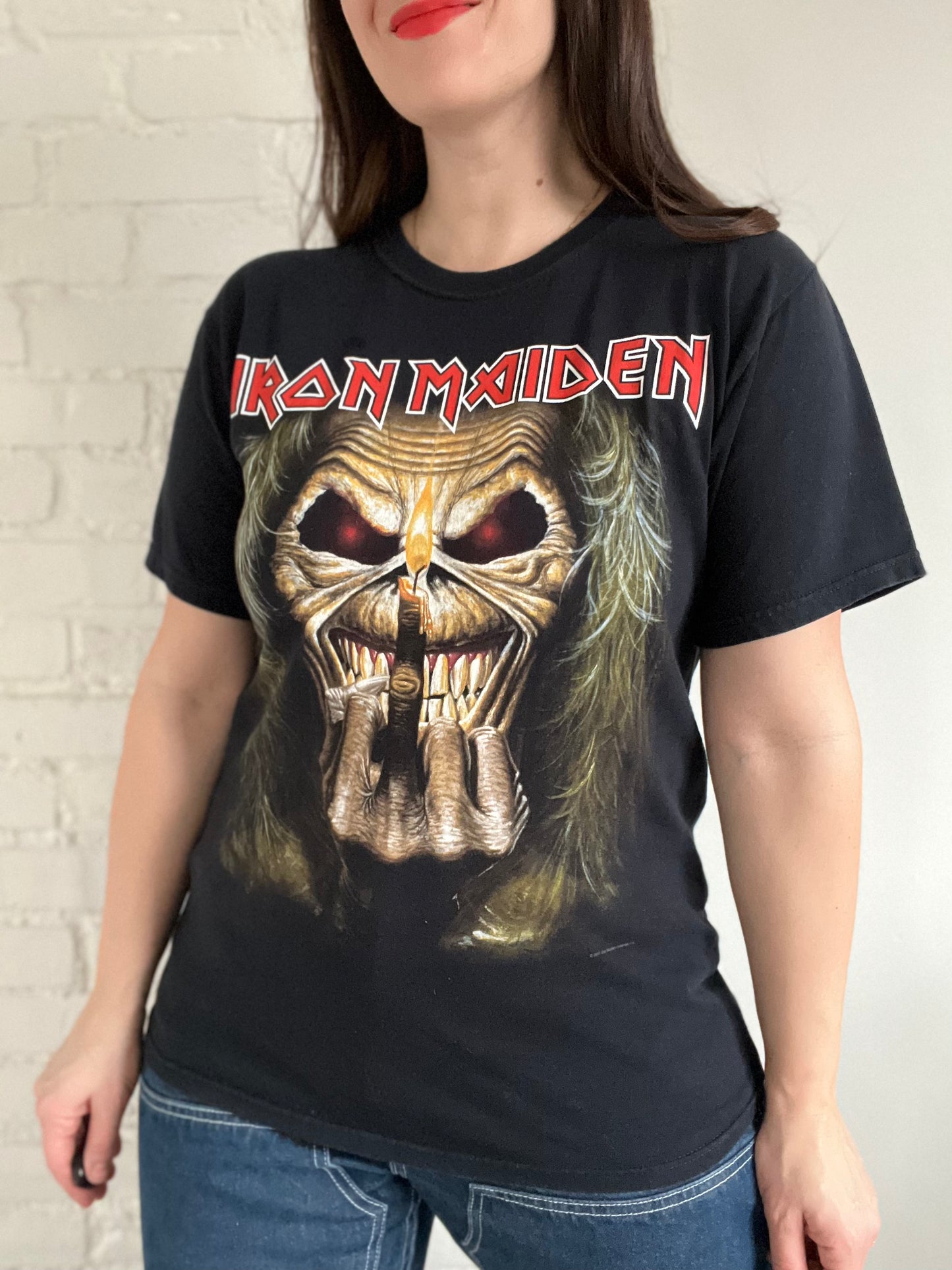 2011 Iron Maiden Final Frontier T-Shirt - Mens M