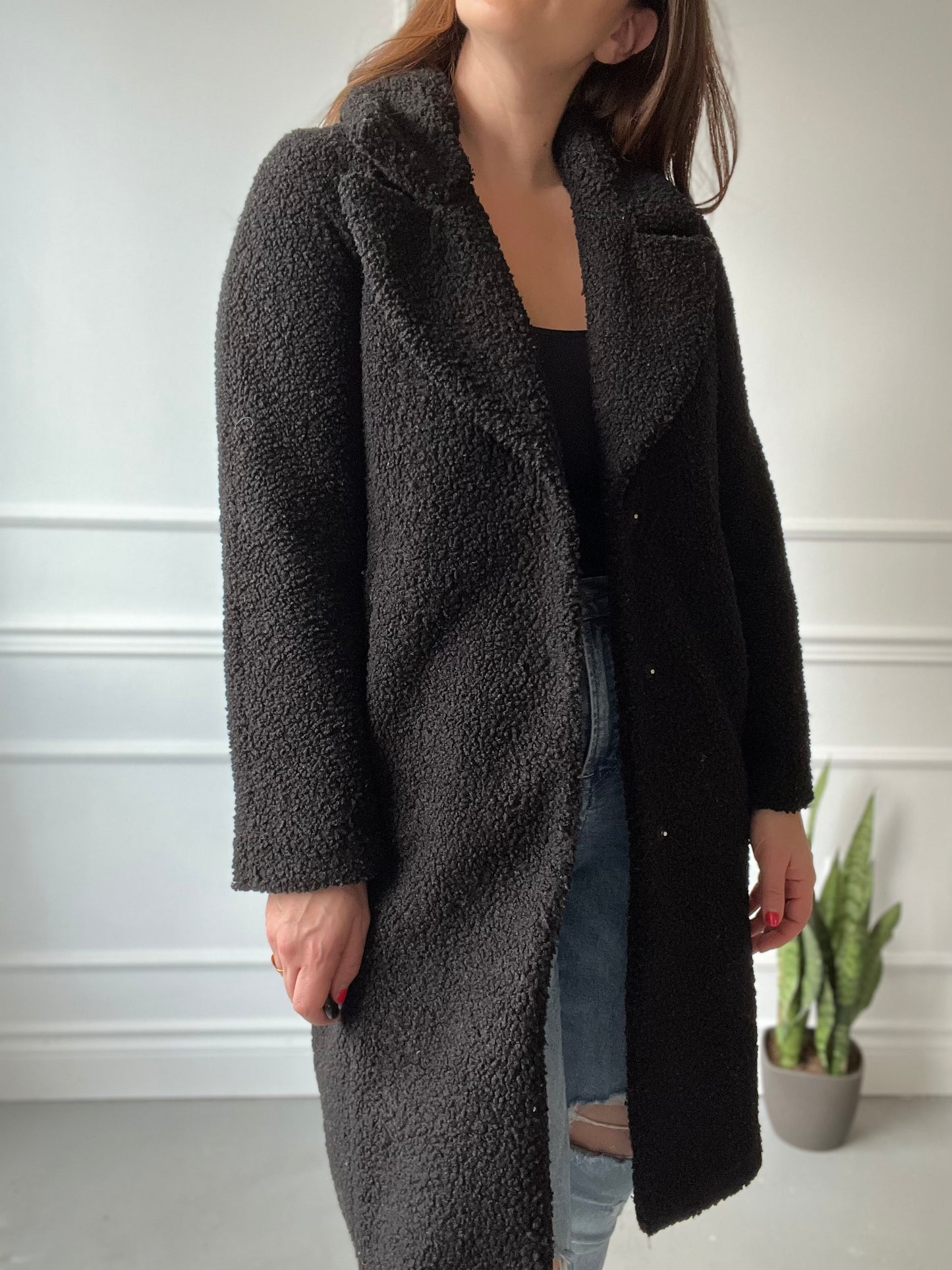 Cozy Teddy Car Coat - Size XS/S