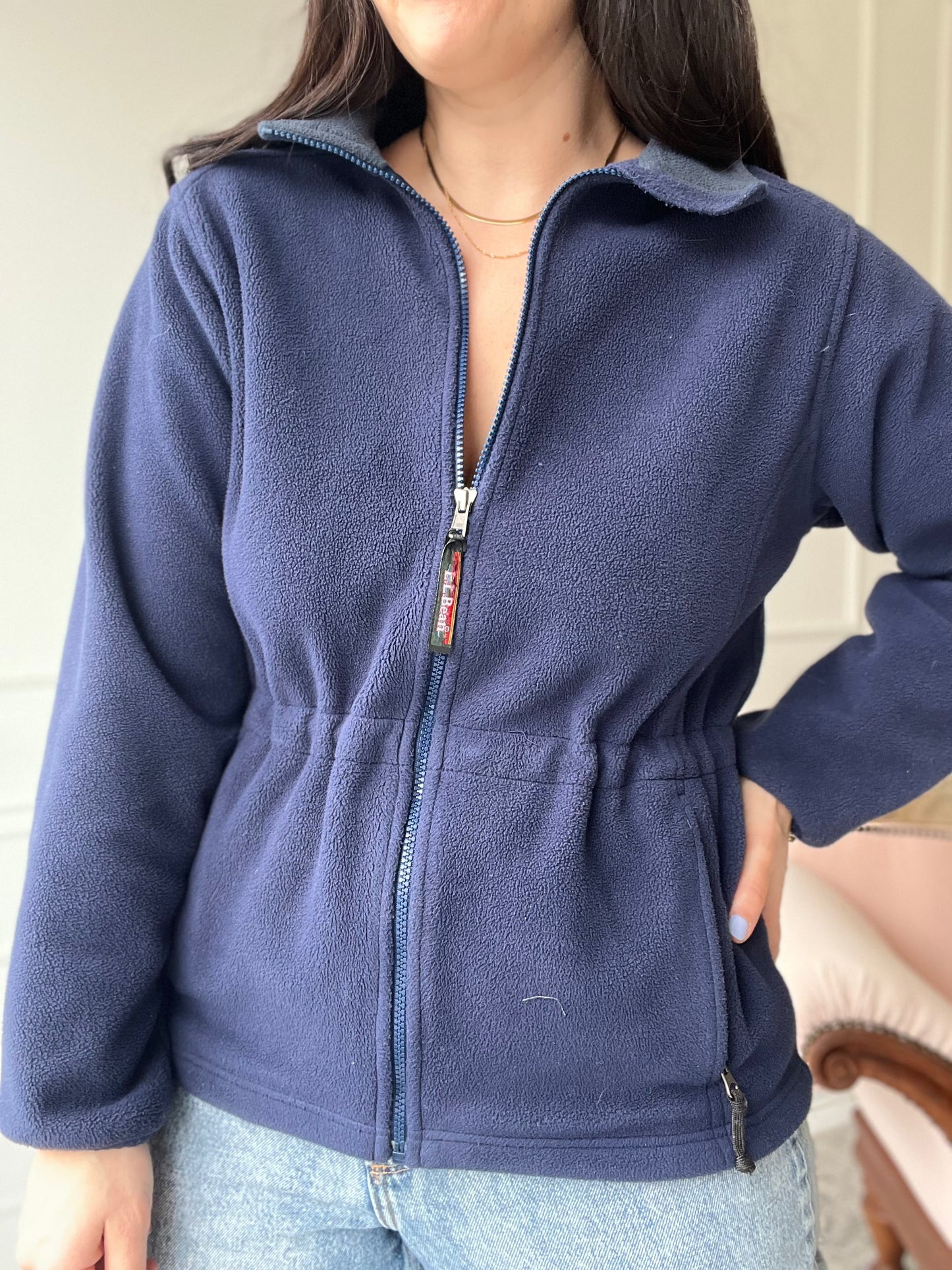 Vintage L.L. Bean Fleece Zip - Size M