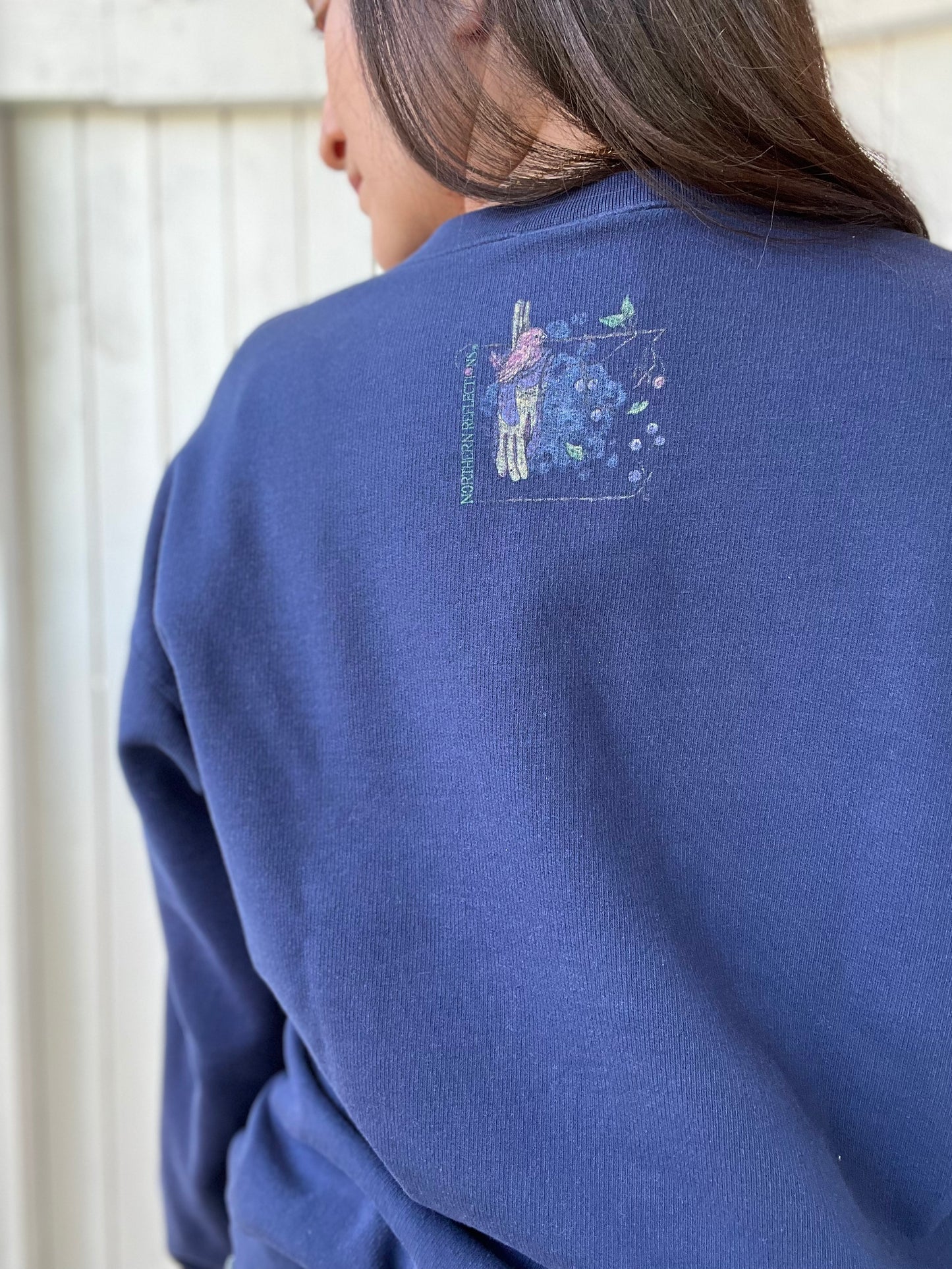 Northern Reflections Navy Sweater - Size L