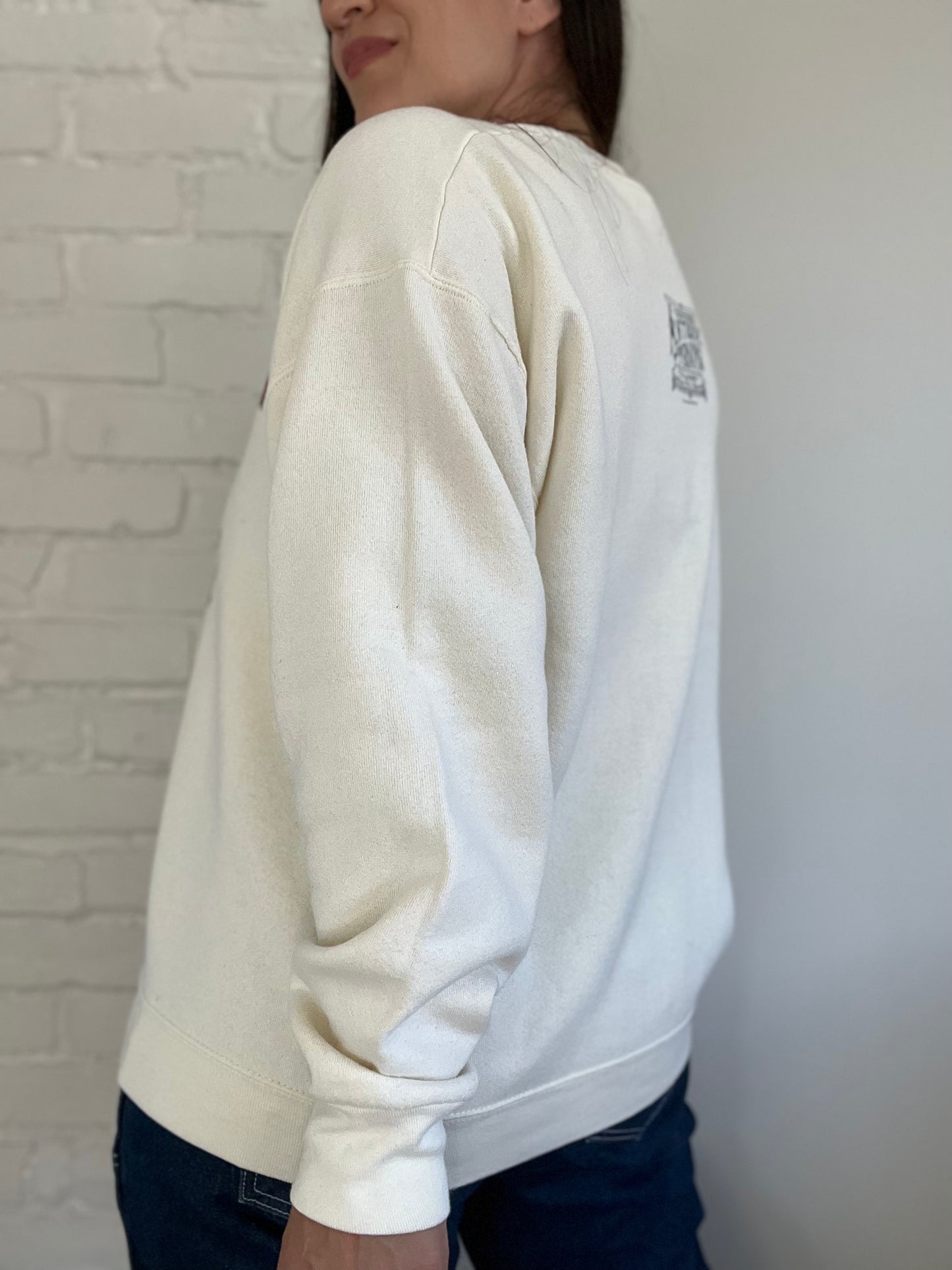 Antique Cowboy Sweater - Size L/XL