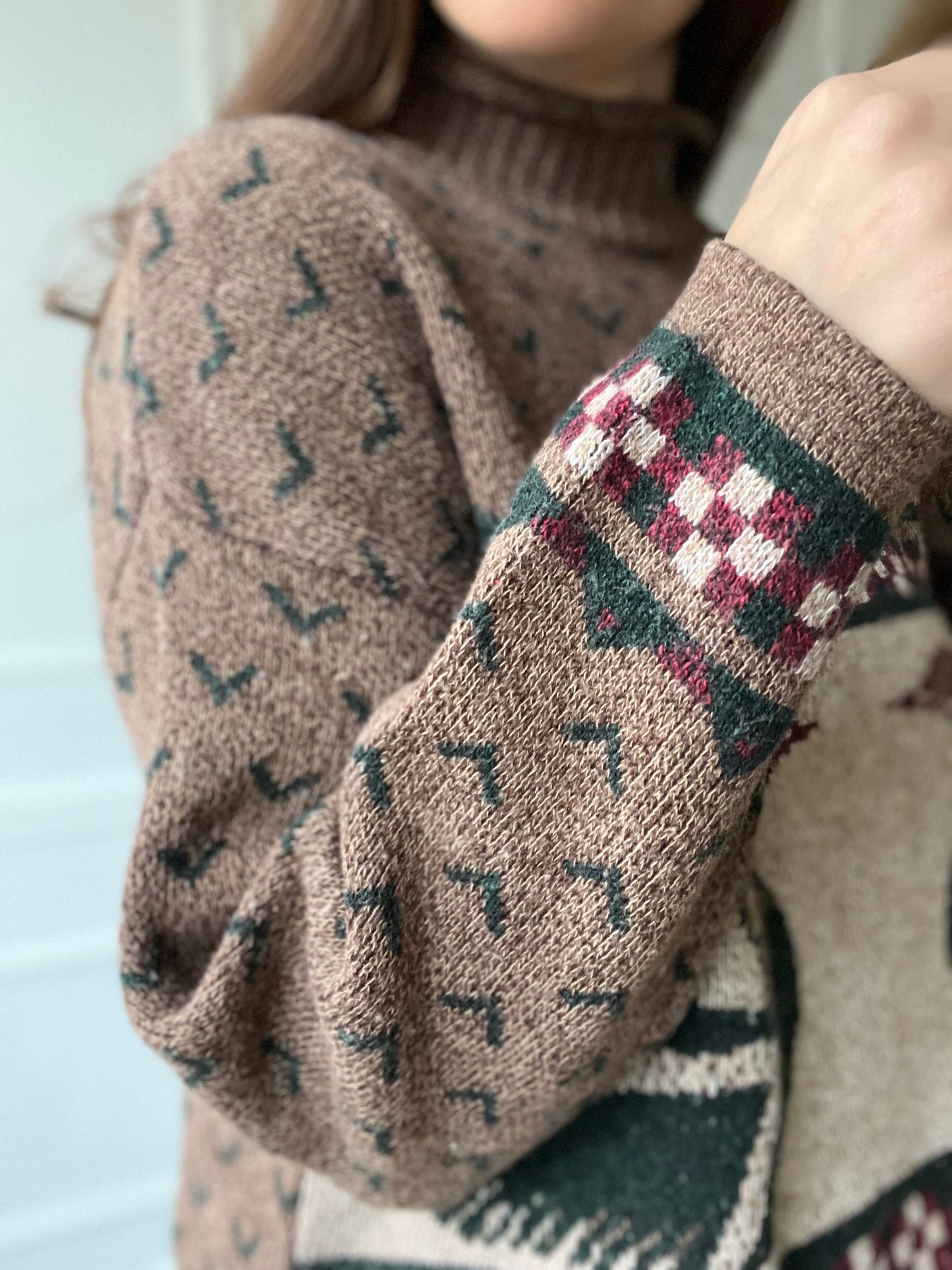 Dad Loon Knit Sweater - Size XL