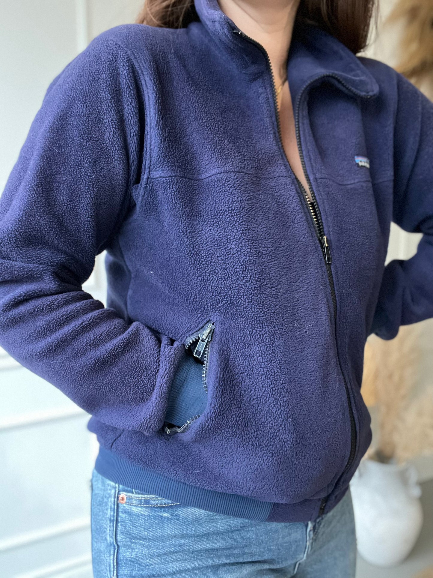 Vintage Patagonia Fleece Zip - Size S/M