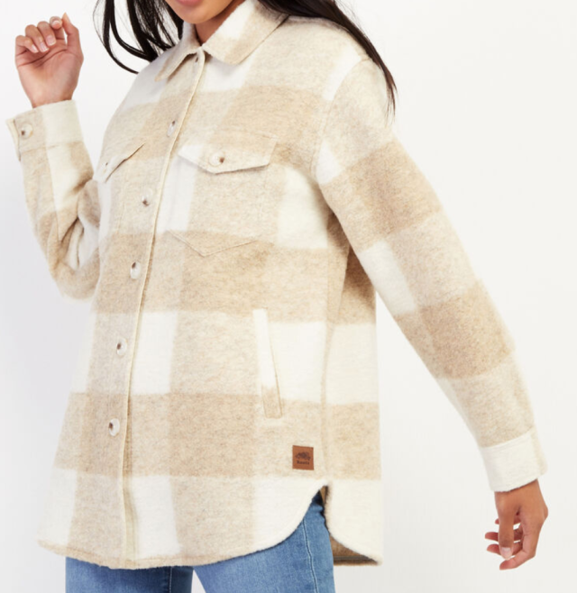 Roots Laurentian Shacket - XS (Oversized)