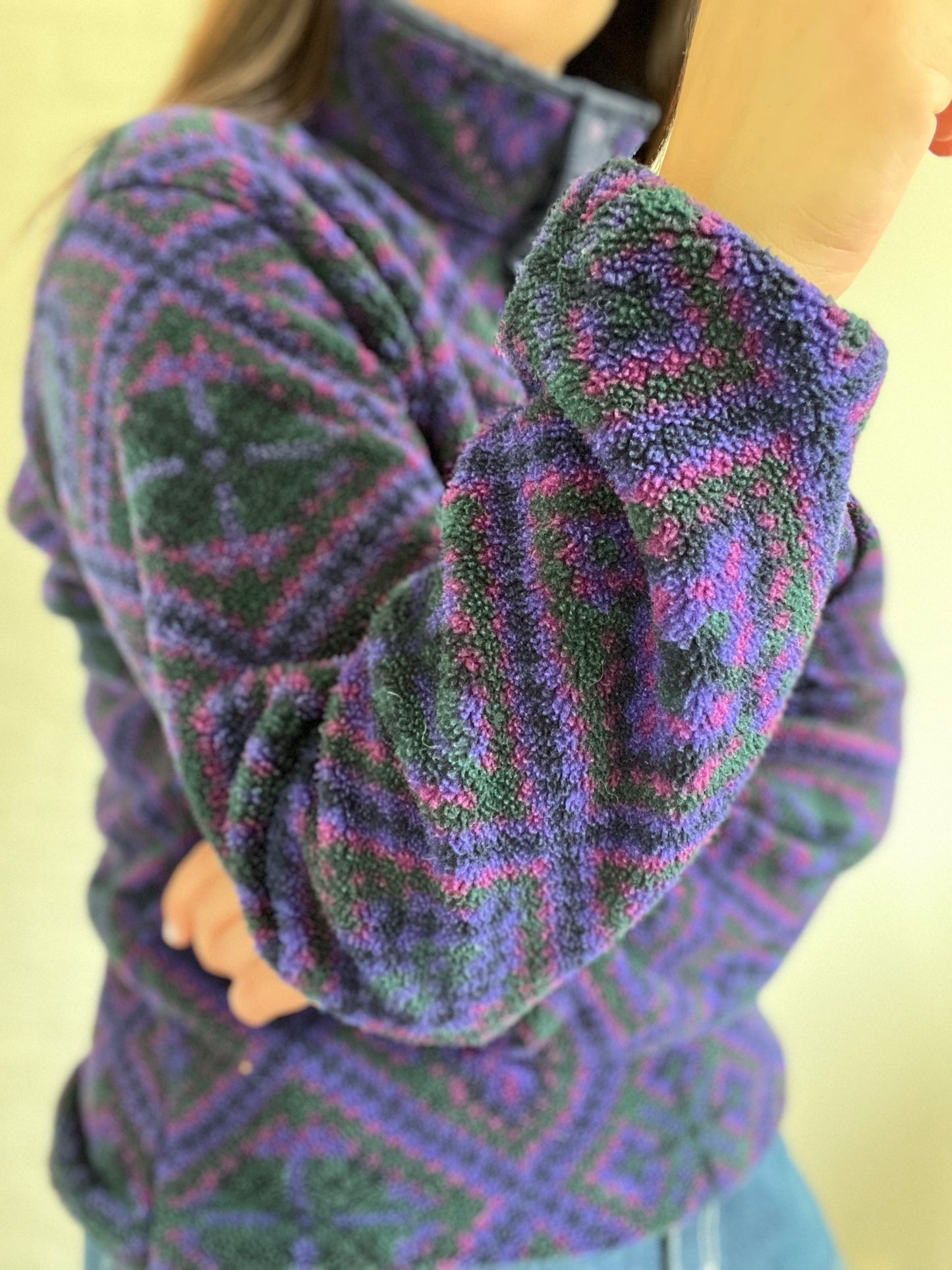 90s Retro Patagonia Fleece Synchilla - Size M