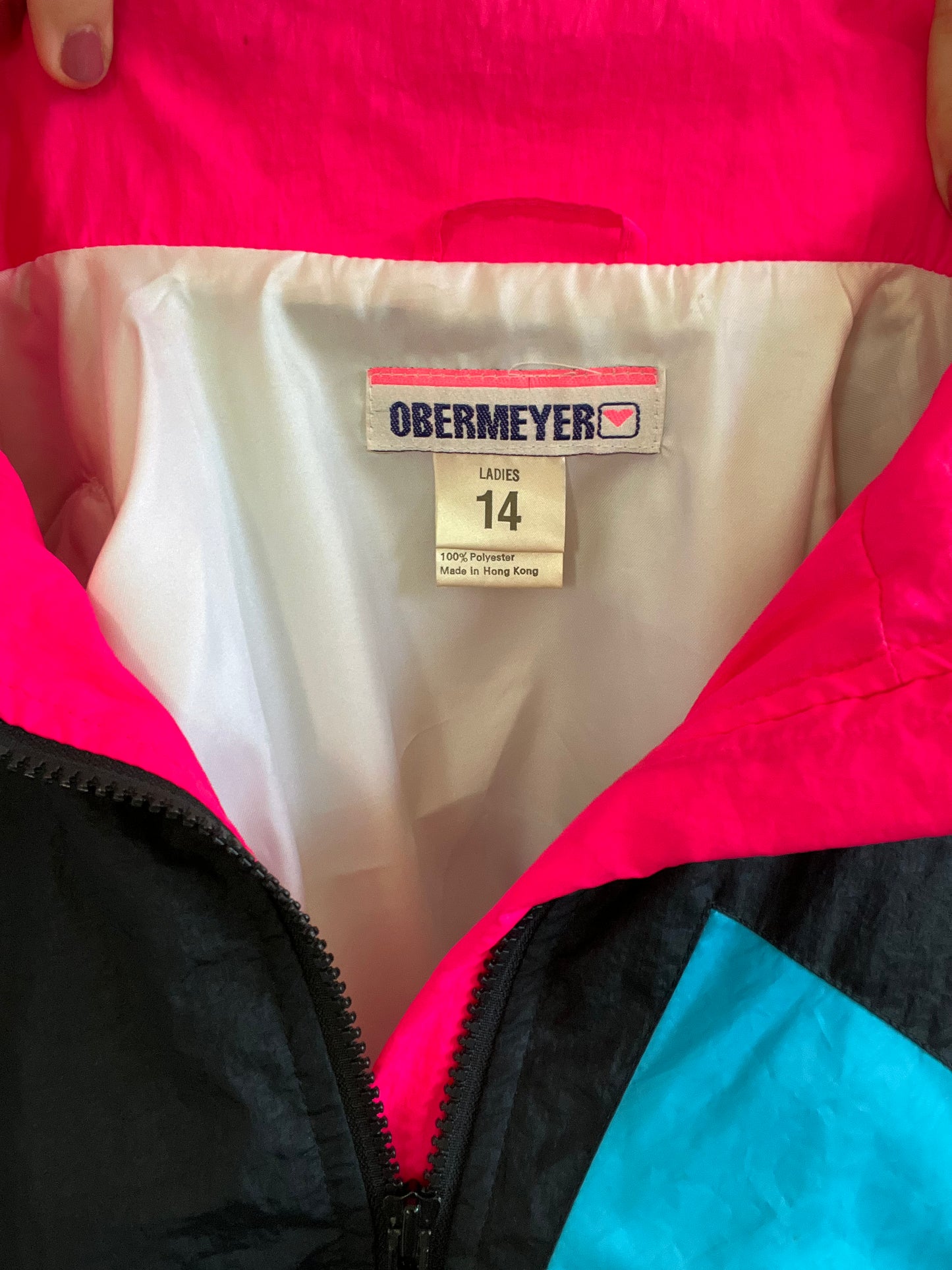 Obermeyer 80s Ski Jacket - Size XL