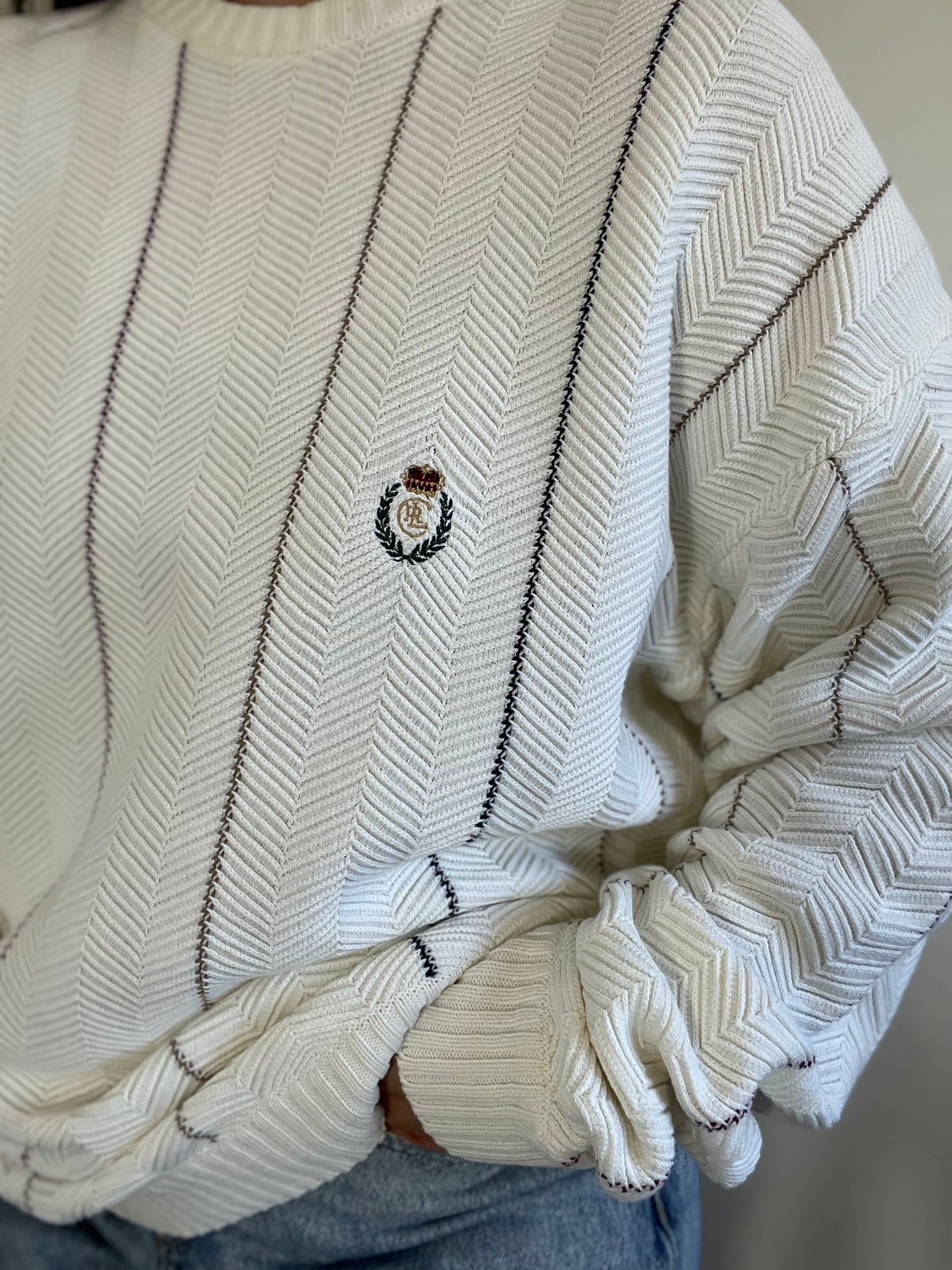 Vintage Ralph Lauren Knit Sweater - Size XL/XXL