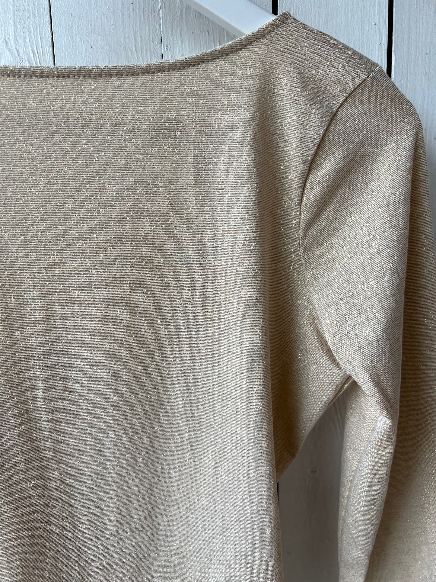 Shimmer Gold Body Suit - Size M