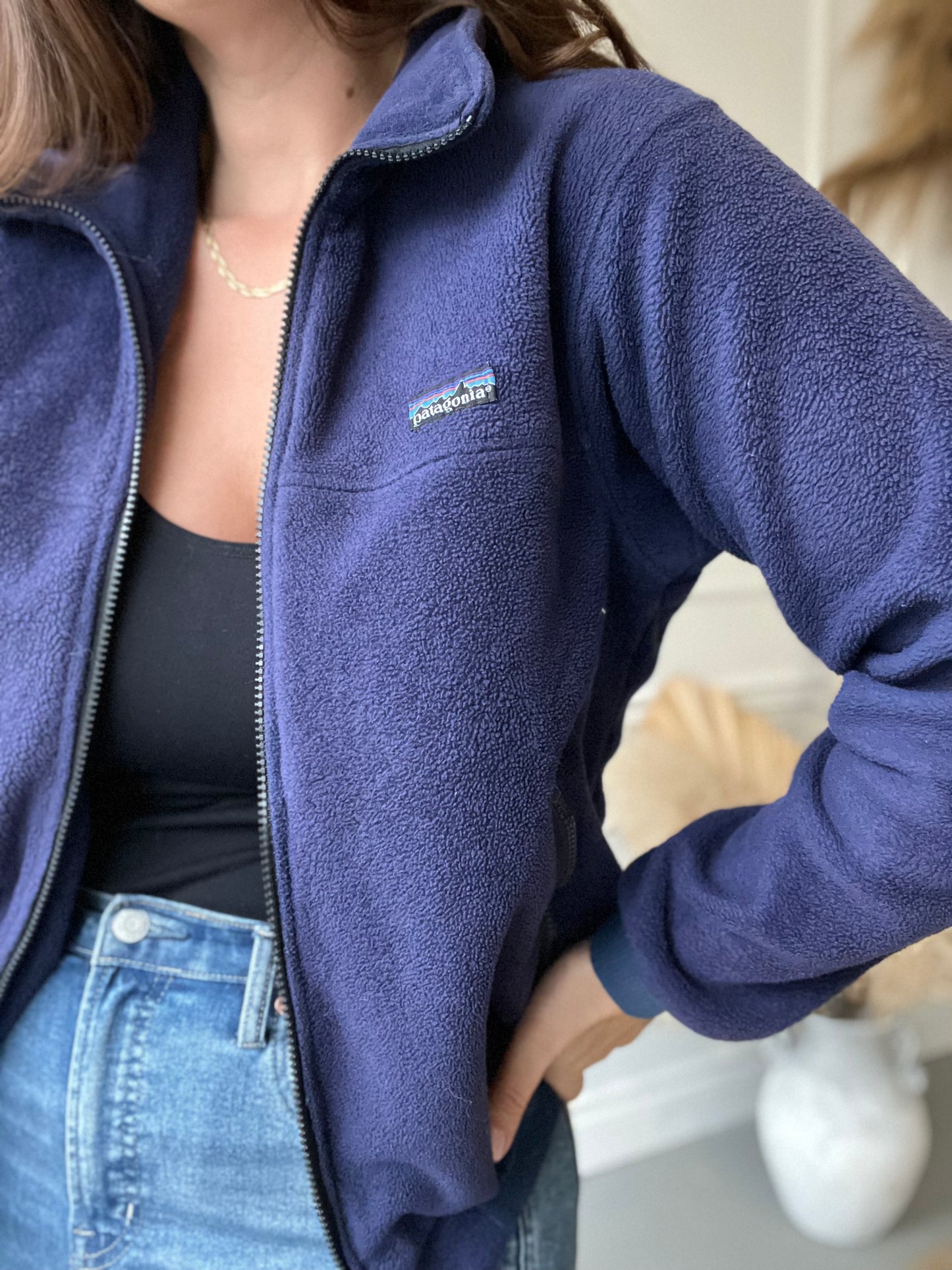 Vintage Patagonia Fleece Zip - Size S/M