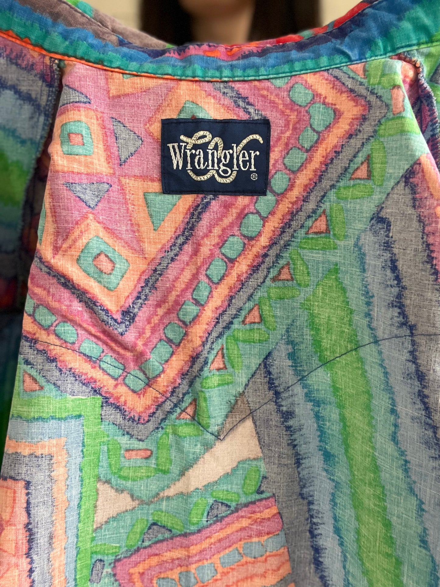 Southwestern Wrangler Shirt - Size M/L