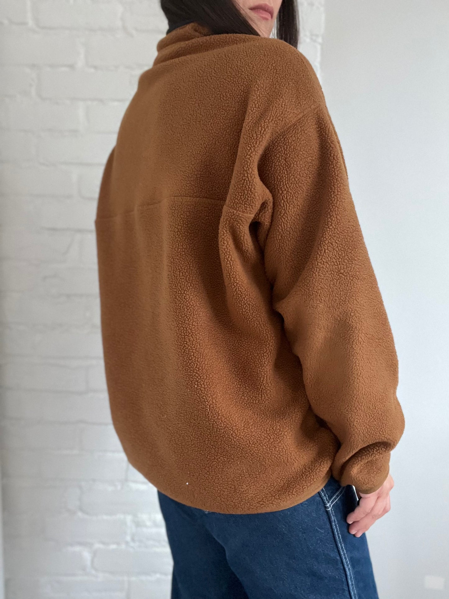 Caramel Patagonia Synchilla Fleece - Size XL