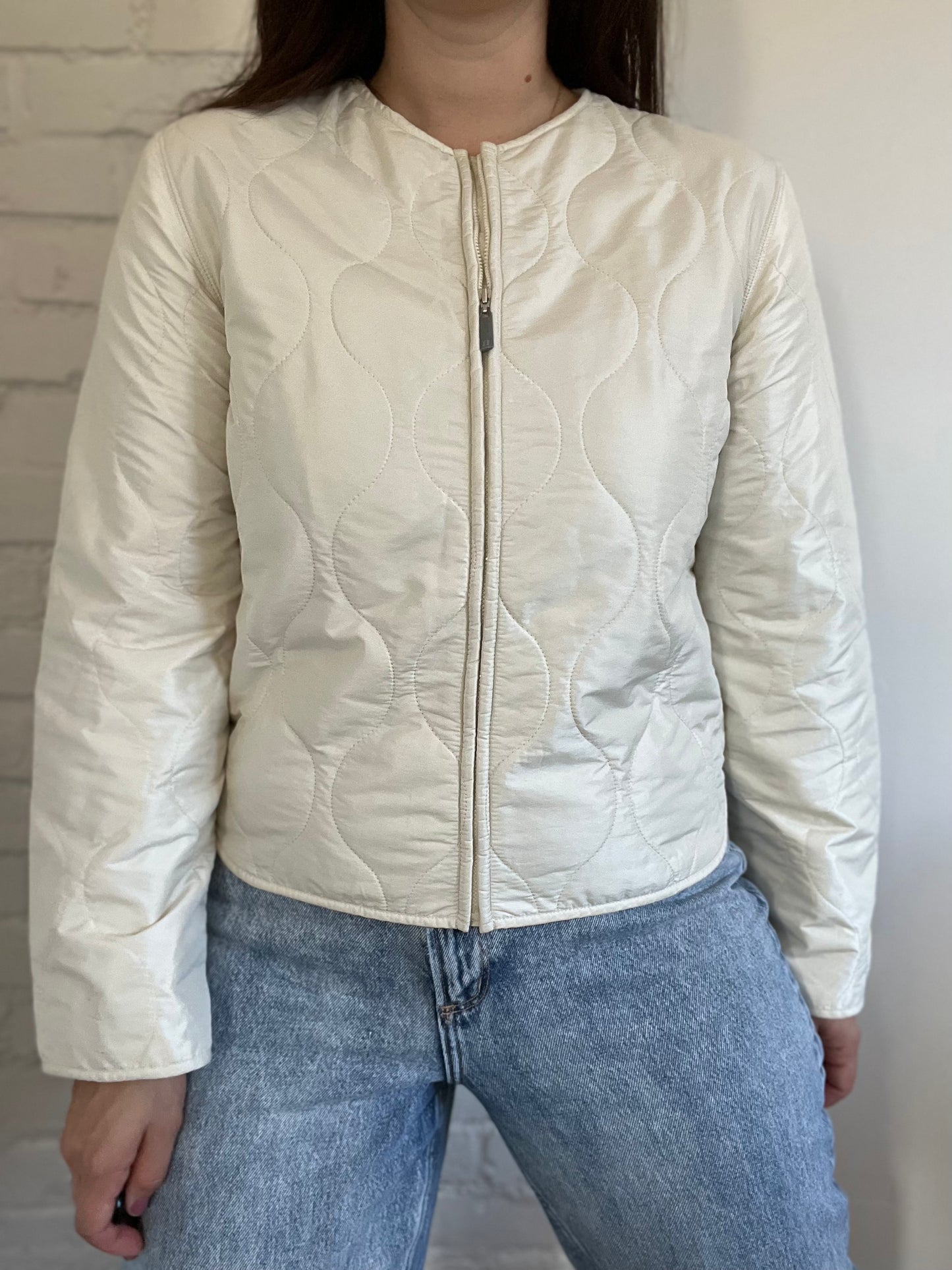 Puffer Fleece Neutral Jacket - Size S/M