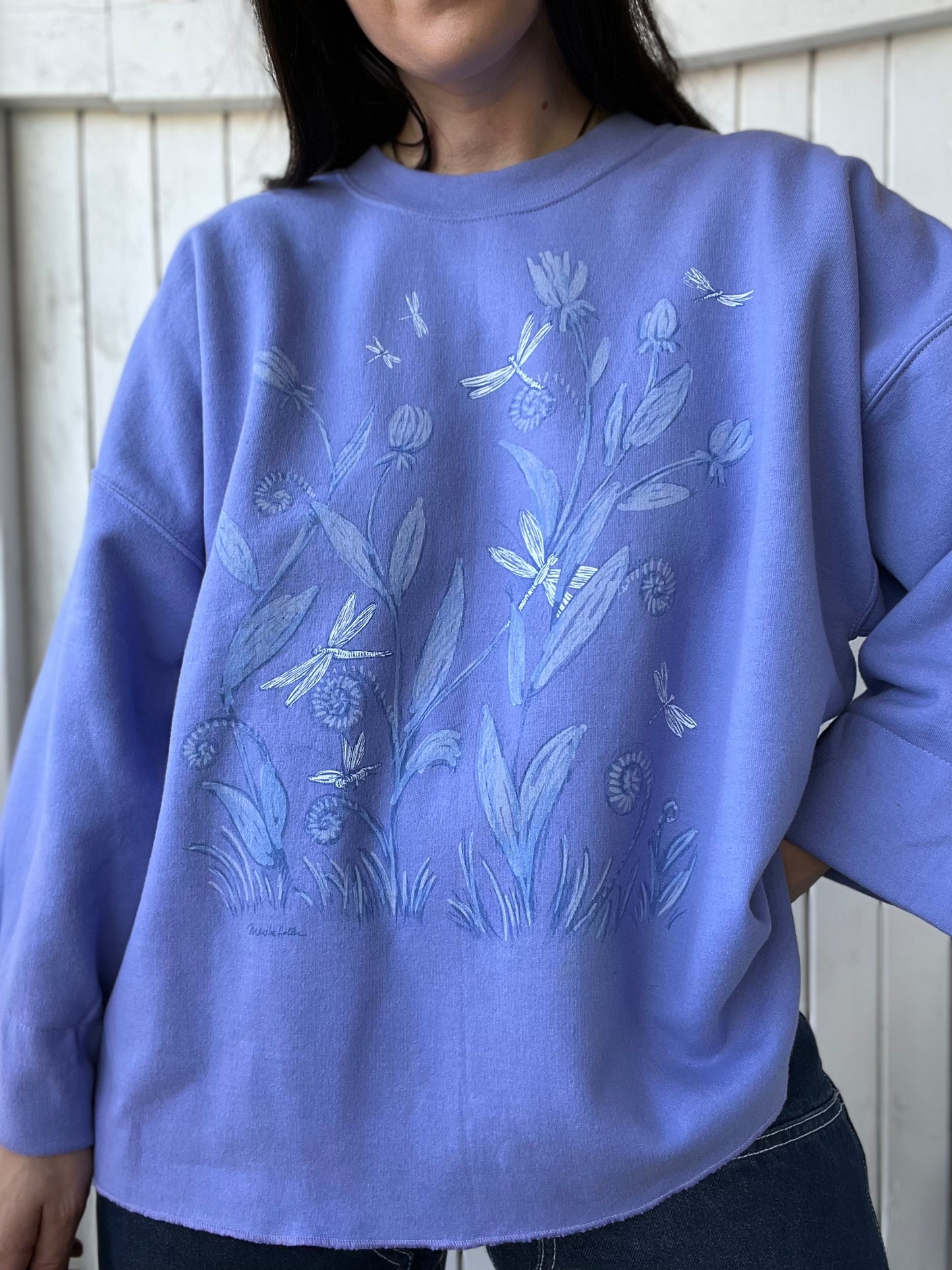 Lavender Nature Sweater - Size XL