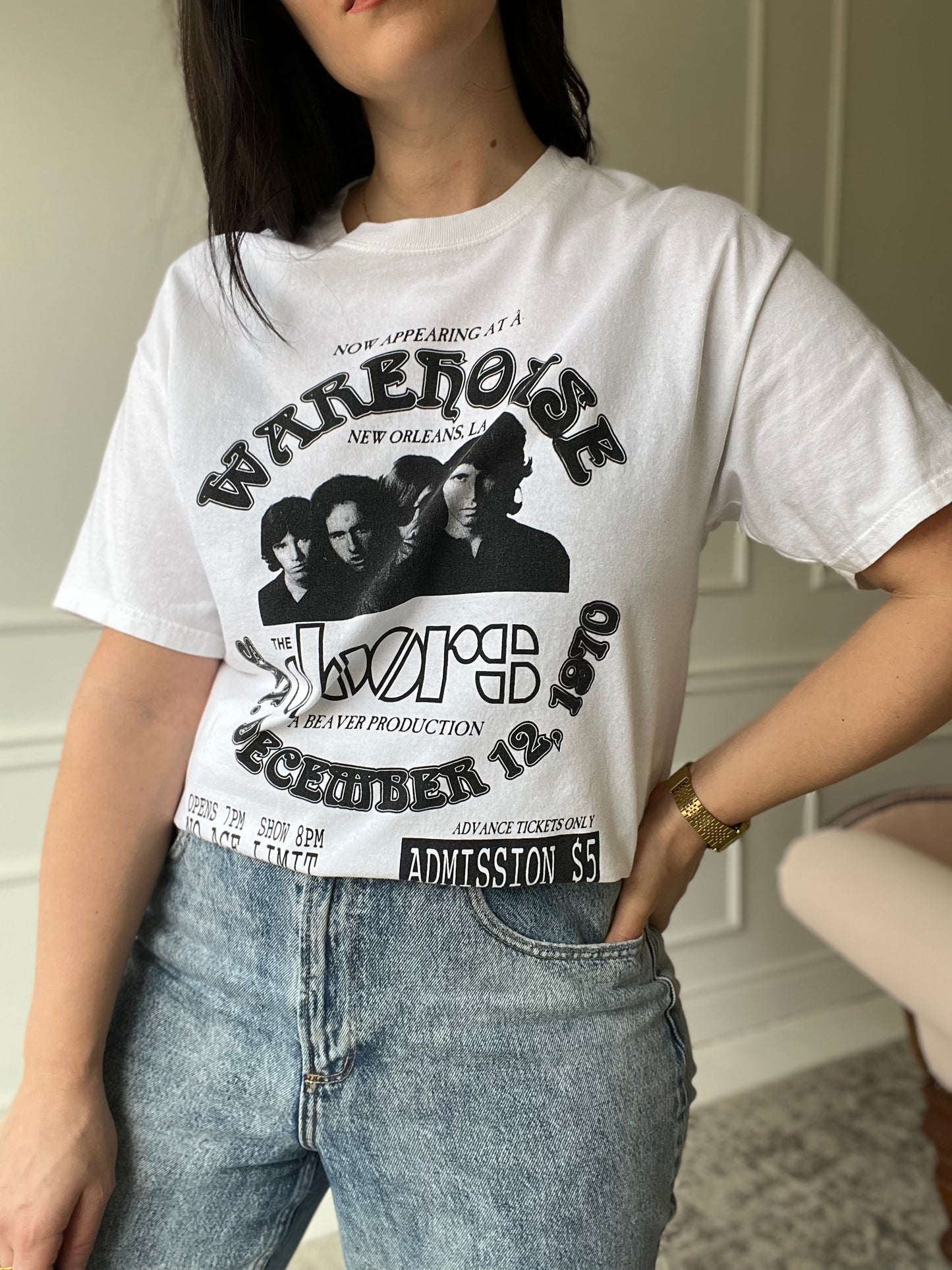 The Doors Warehouse NOLA Tee - Size Mens L