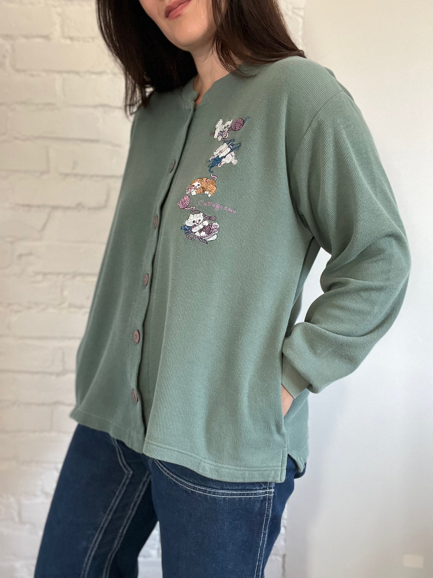 Cats Cottage Cove Sweater - Size M/L