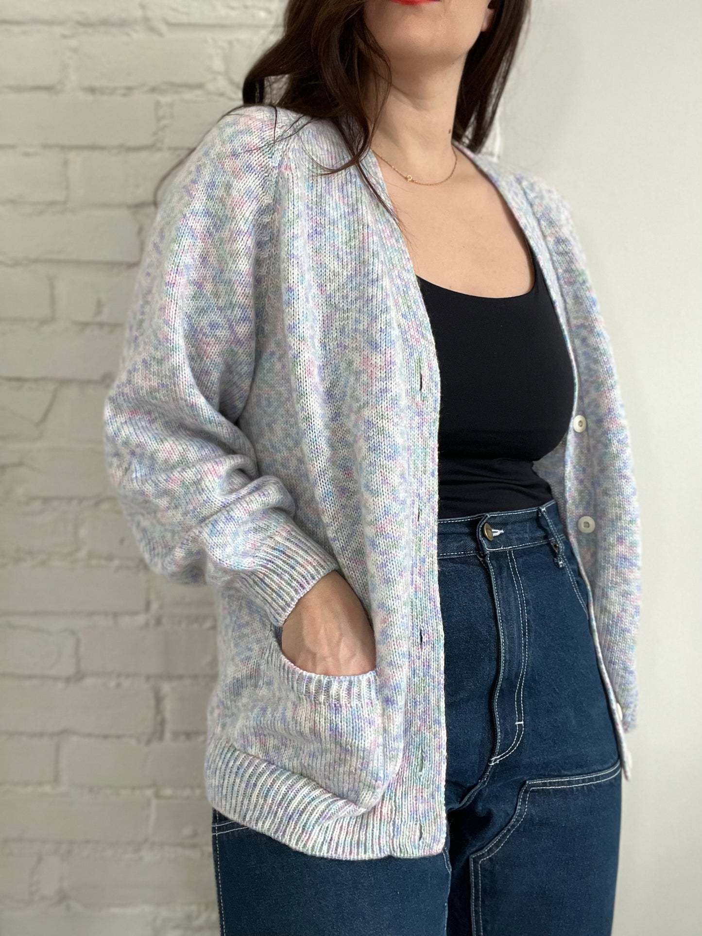 Confetti Love Cardigan Sweater - S/M