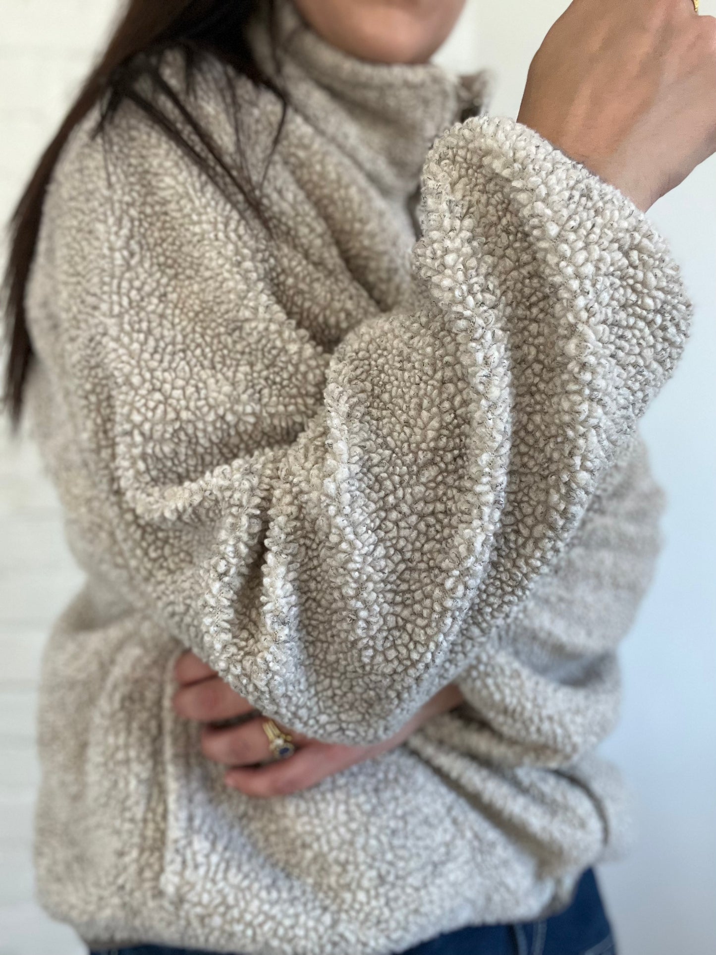 Moose Sherpa Zip Up - Size XL