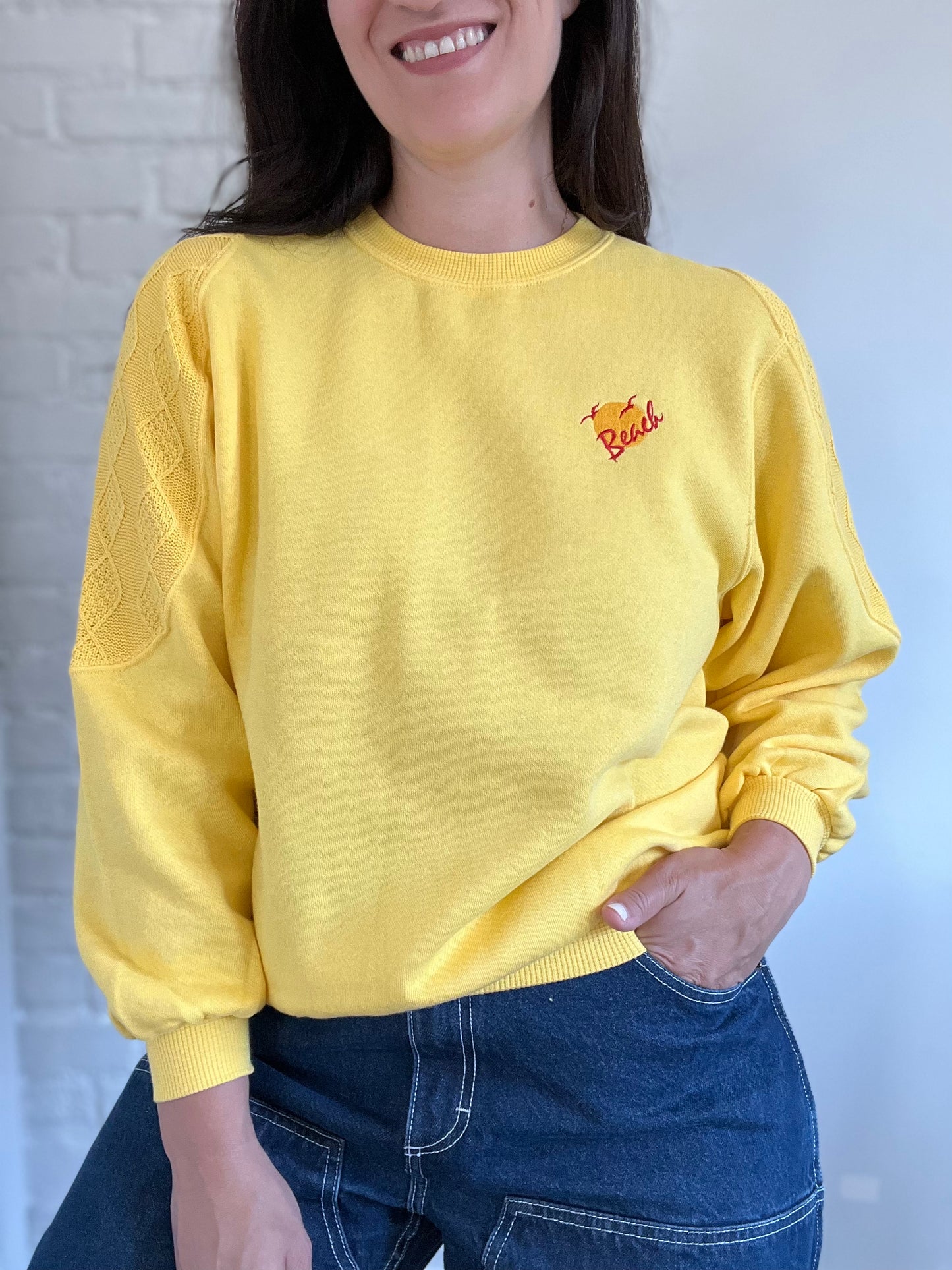 Sunshine Beach Vintage Crewneck - Size S