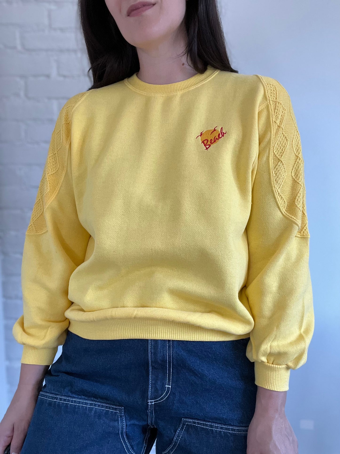 Sunshine Beach Vintage Crewneck - Size S