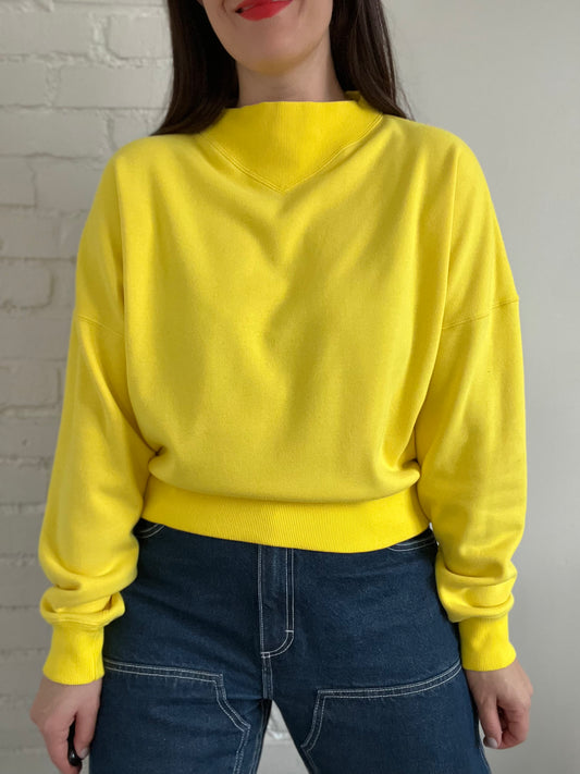 V-Notch Vintage Sunshine Sweater - M
