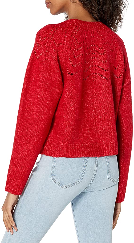 Apple Red Cozy Crop - Size M