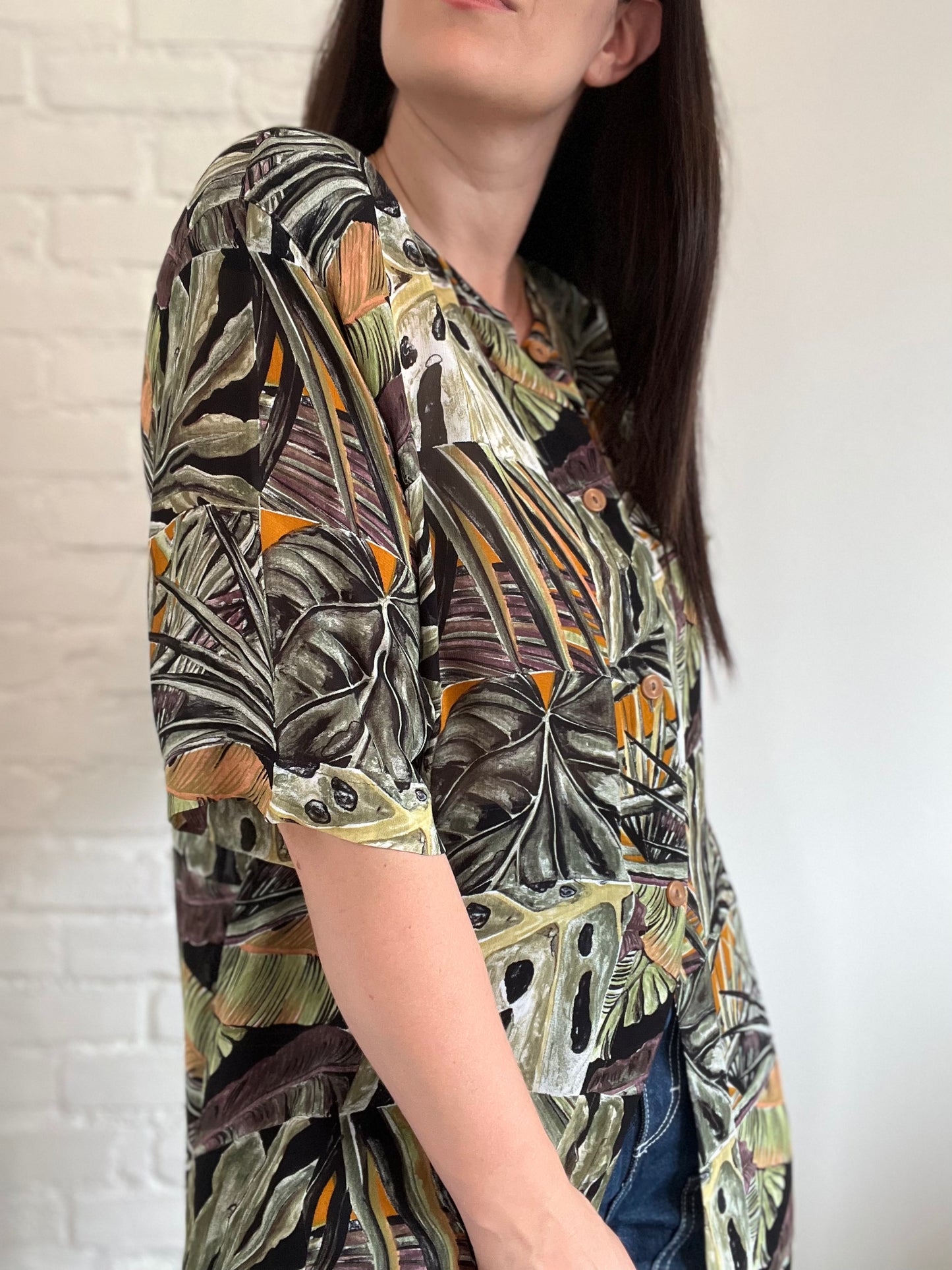 Palm Springs Plant Shirt - Size XL