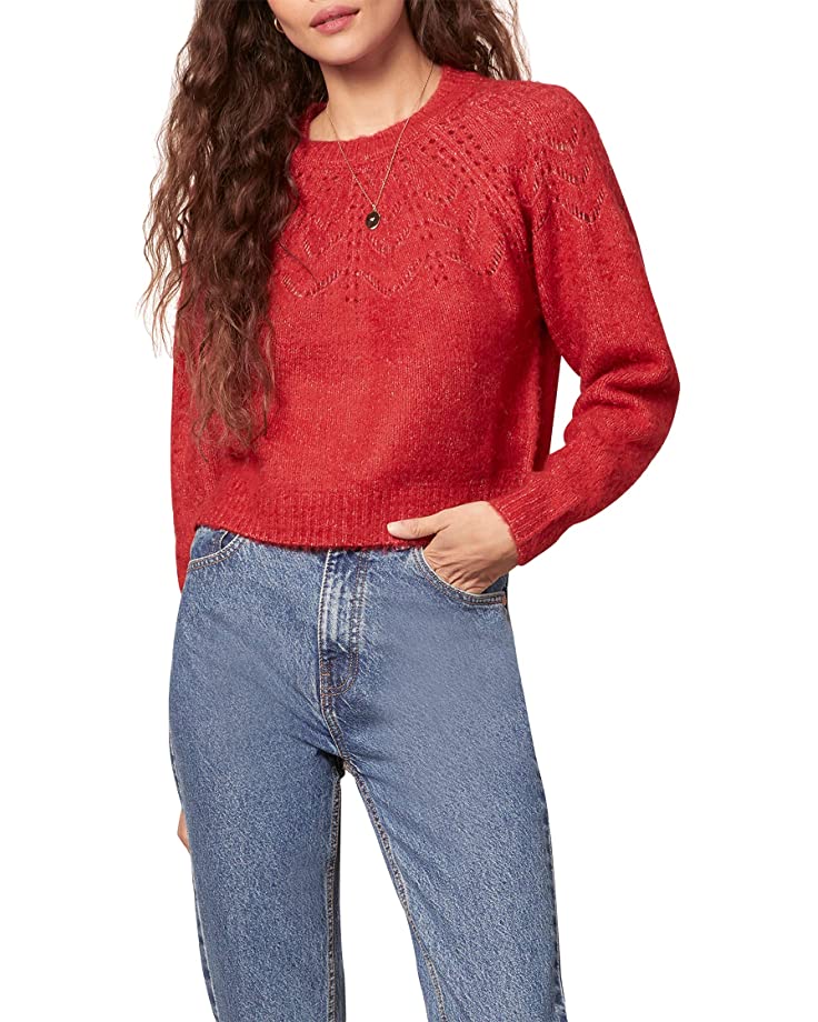 Apple Red Cozy Crop - Size M