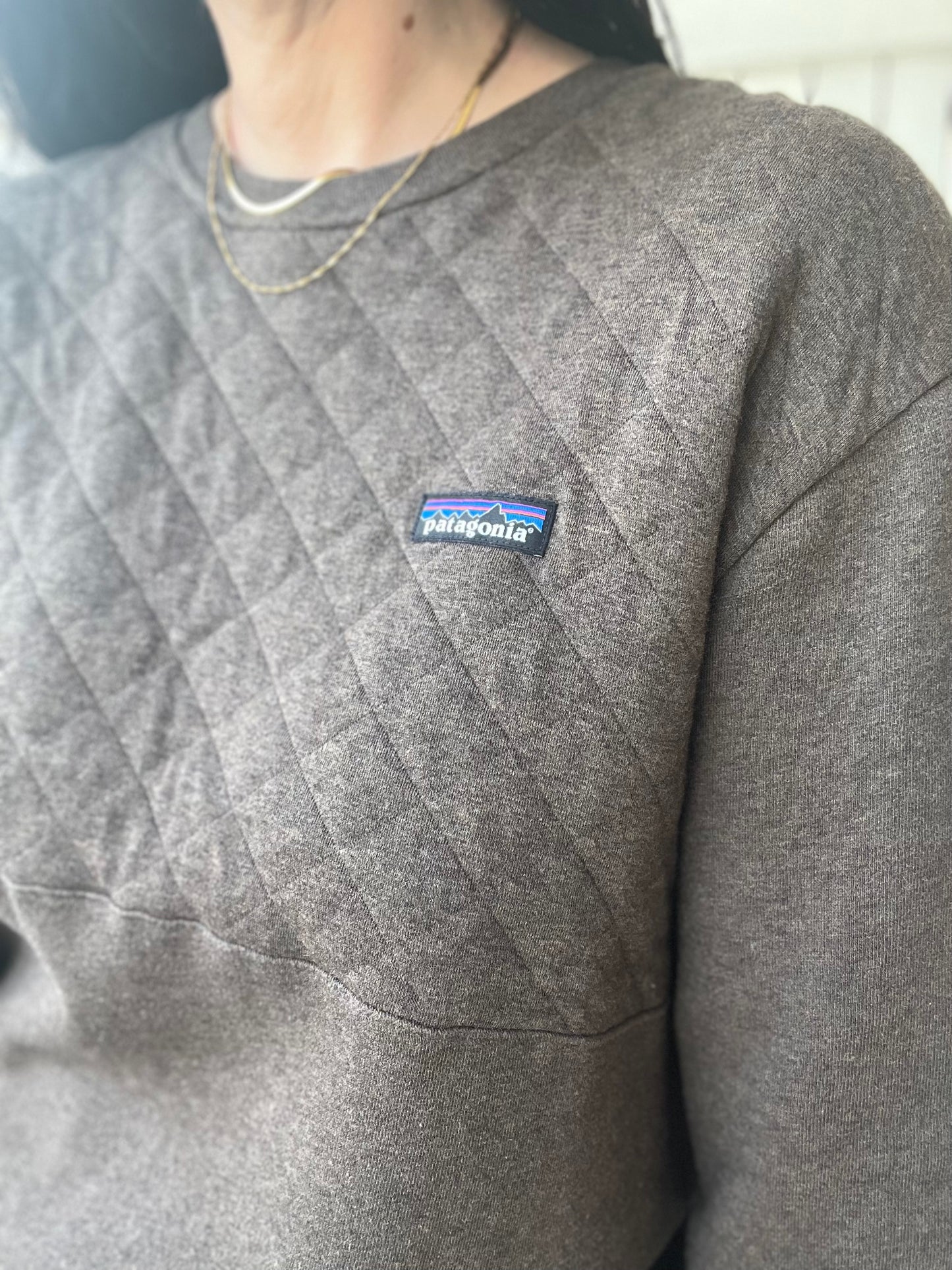 Quilted Patagonia Crewneck  - Size XL