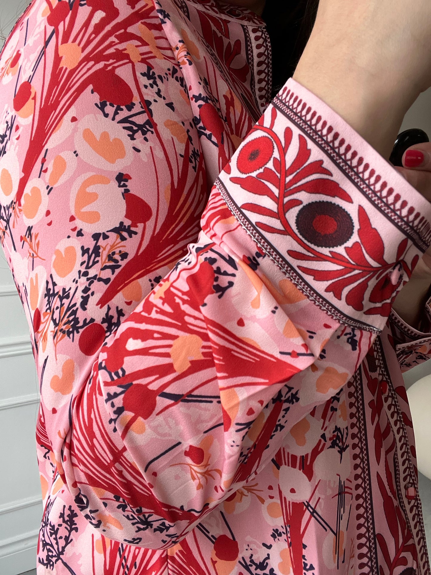 Abstract Love Blouse - Size M/L