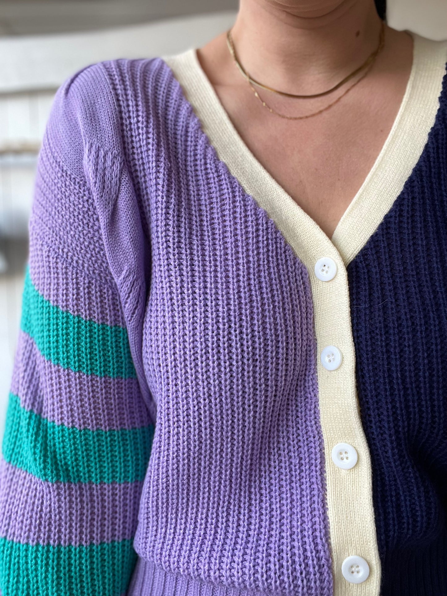 Preppy Cardigan - Size M