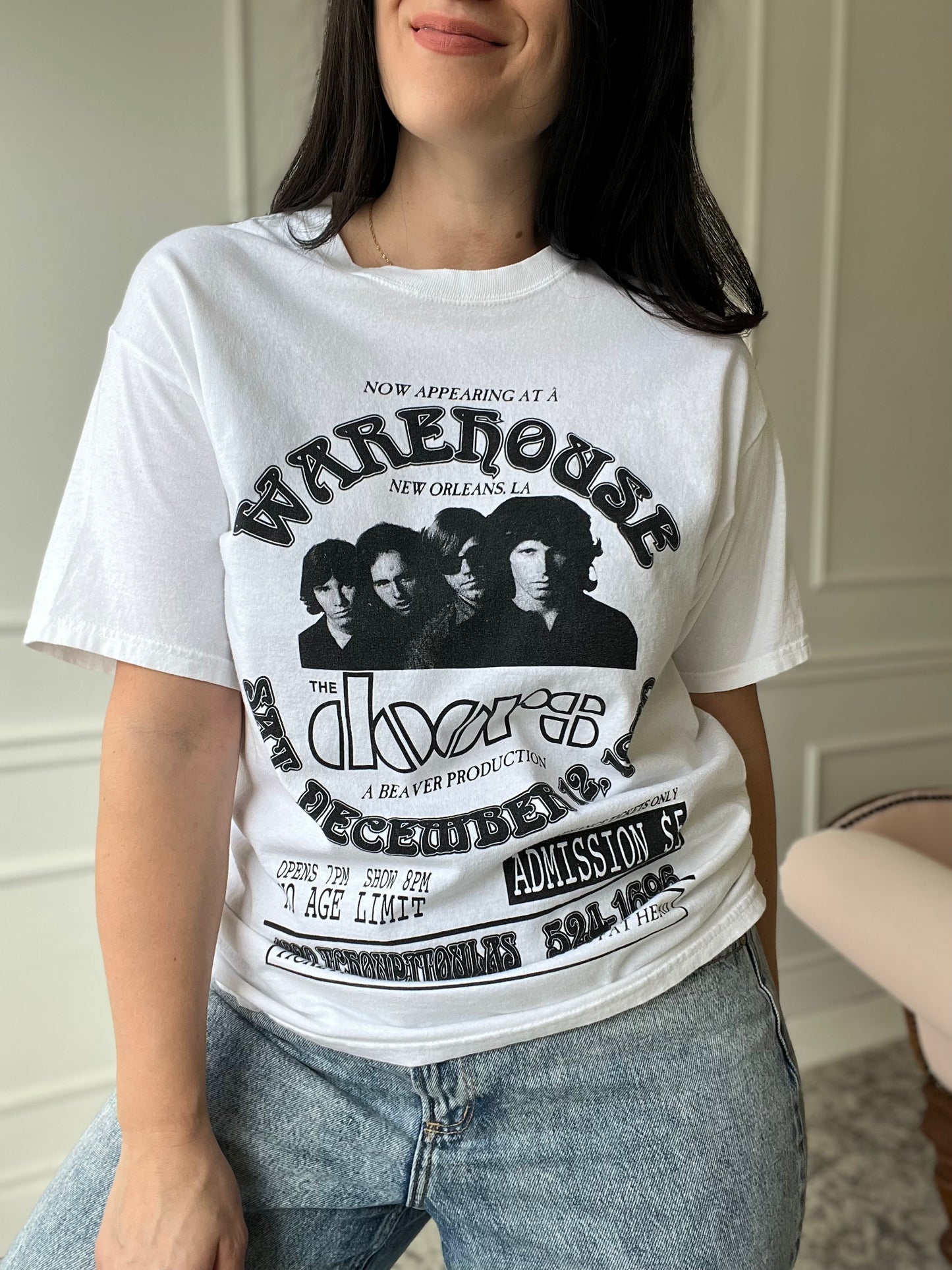 The Doors Warehouse NOLA Tee - Size Mens L