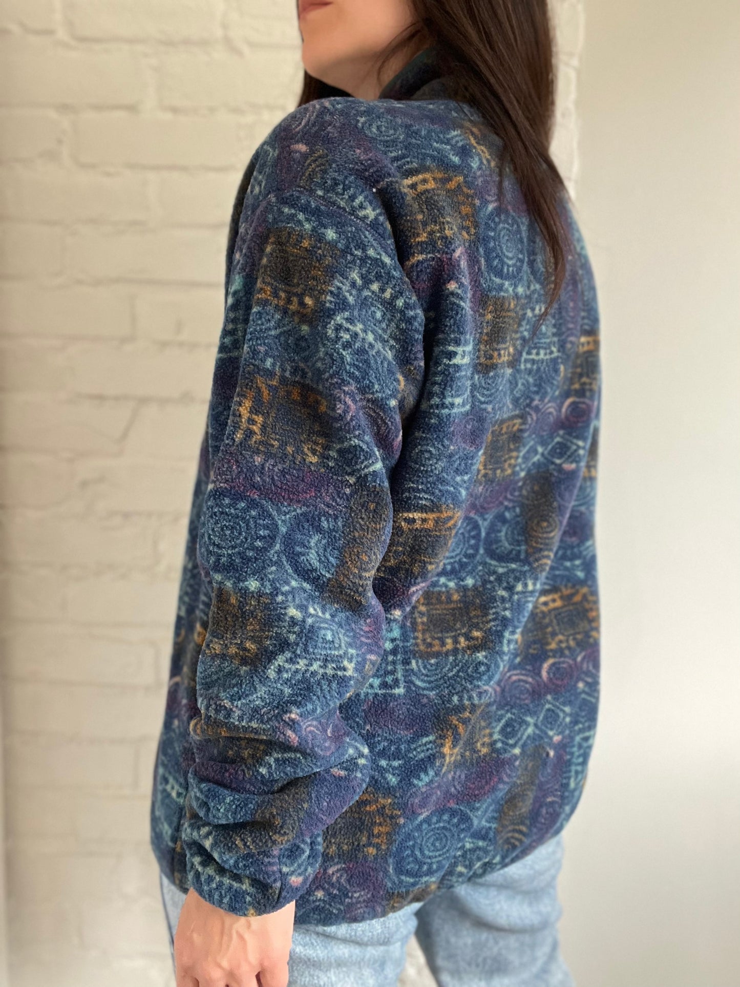 90s Columbia Fleece Pullover - Size L/XL