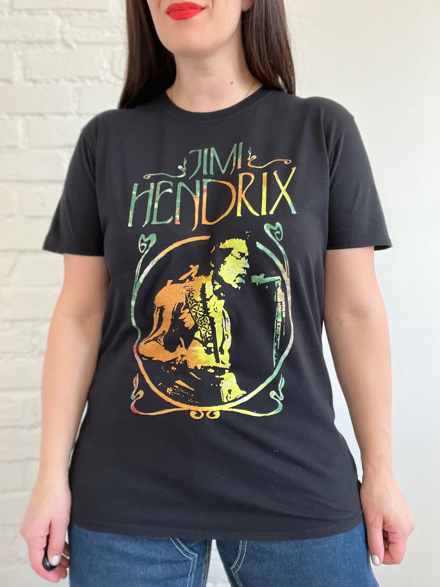 Modern Jimi Hendrix Band-Tee - Mens M