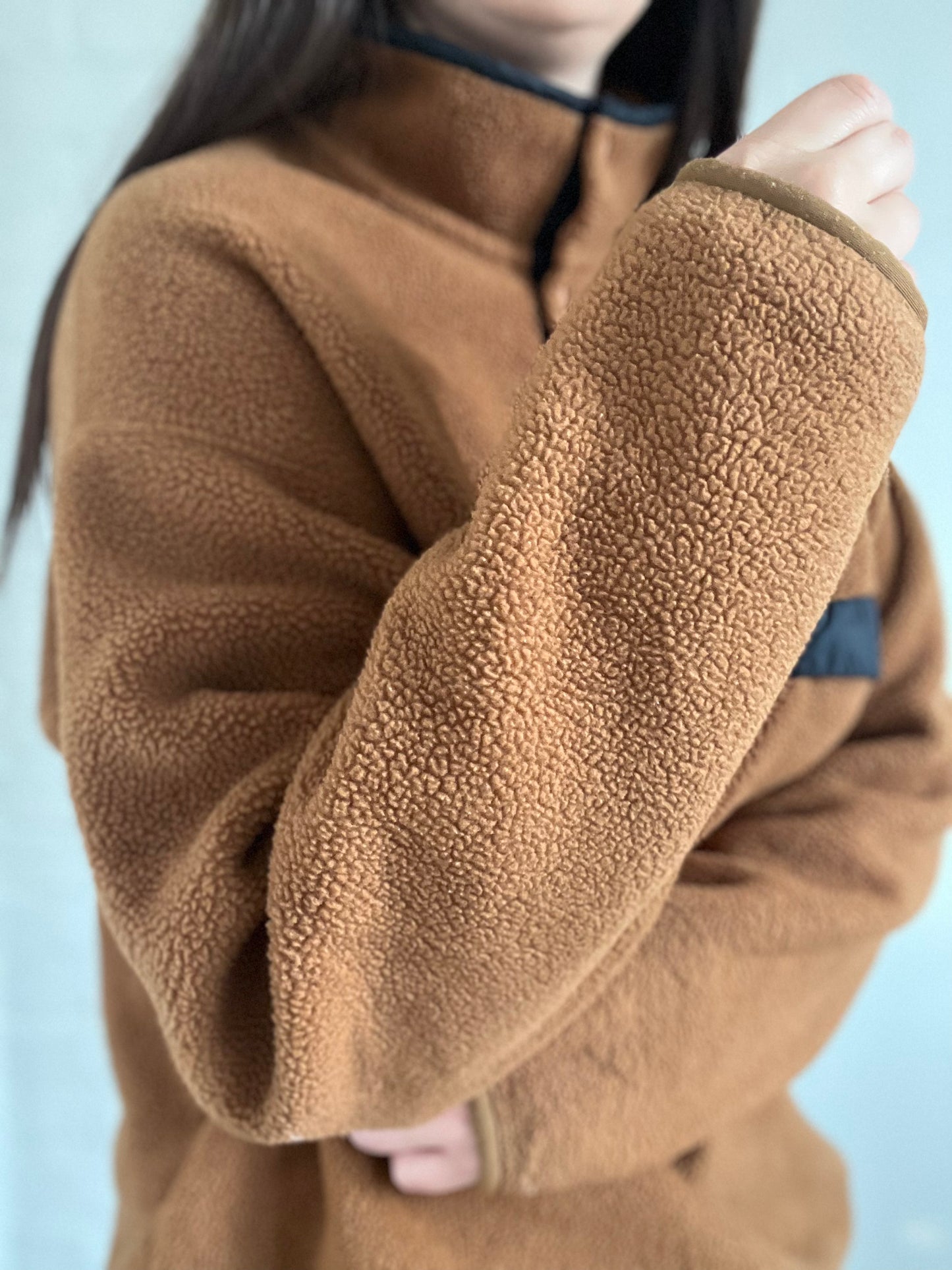 Caramel Patagonia Synchilla Fleece - Size XL