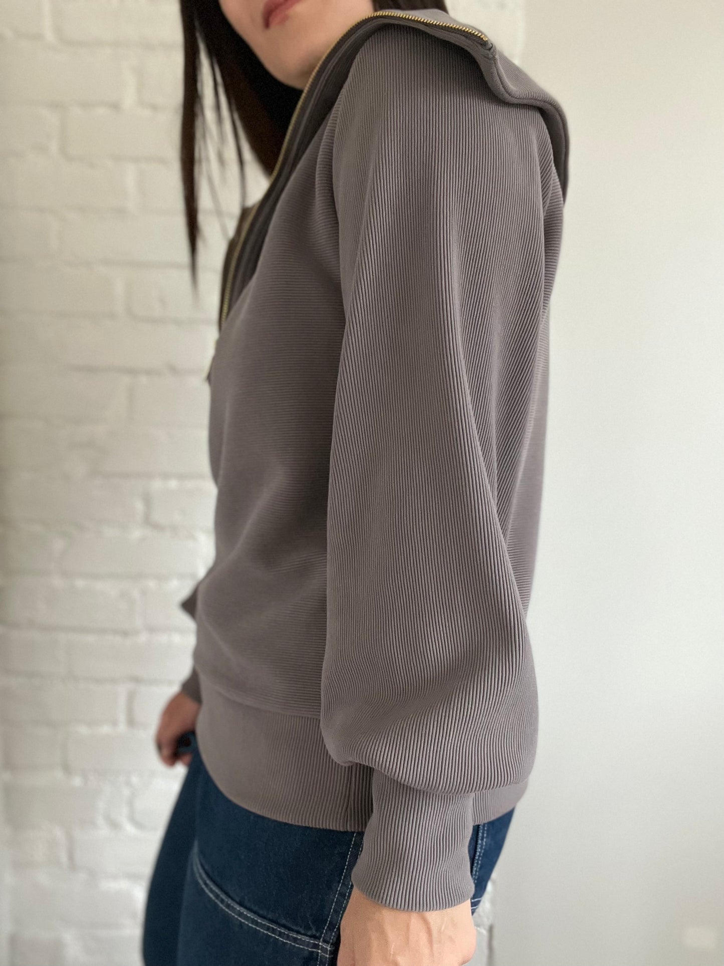 Varley Half Zip Sweater - Size S