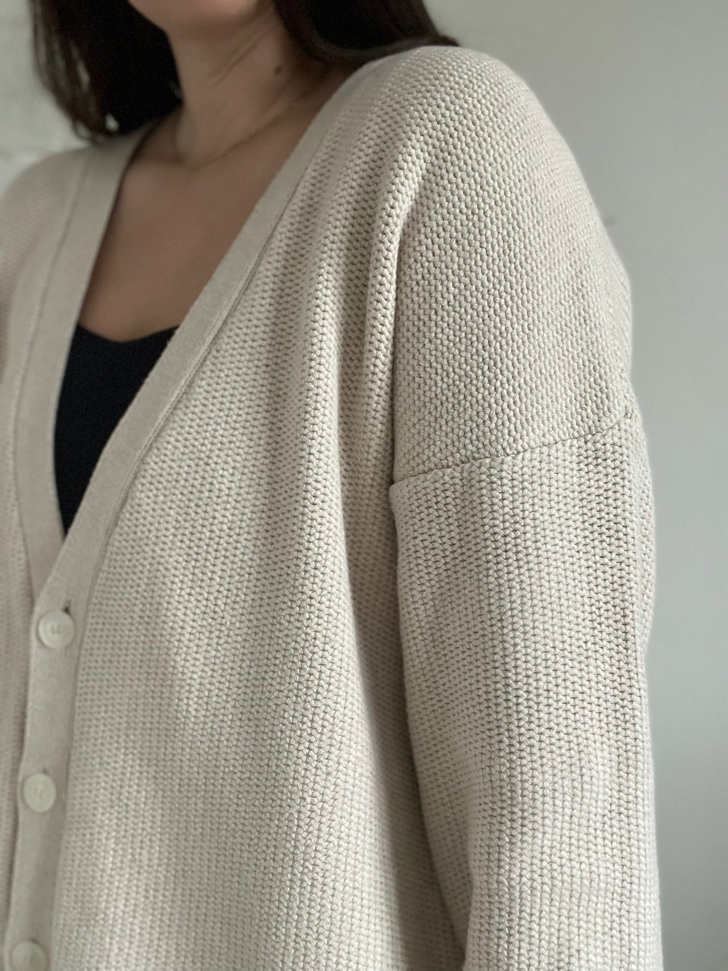 KOTN Alabaster Knitted Cardigan - M (oversized)